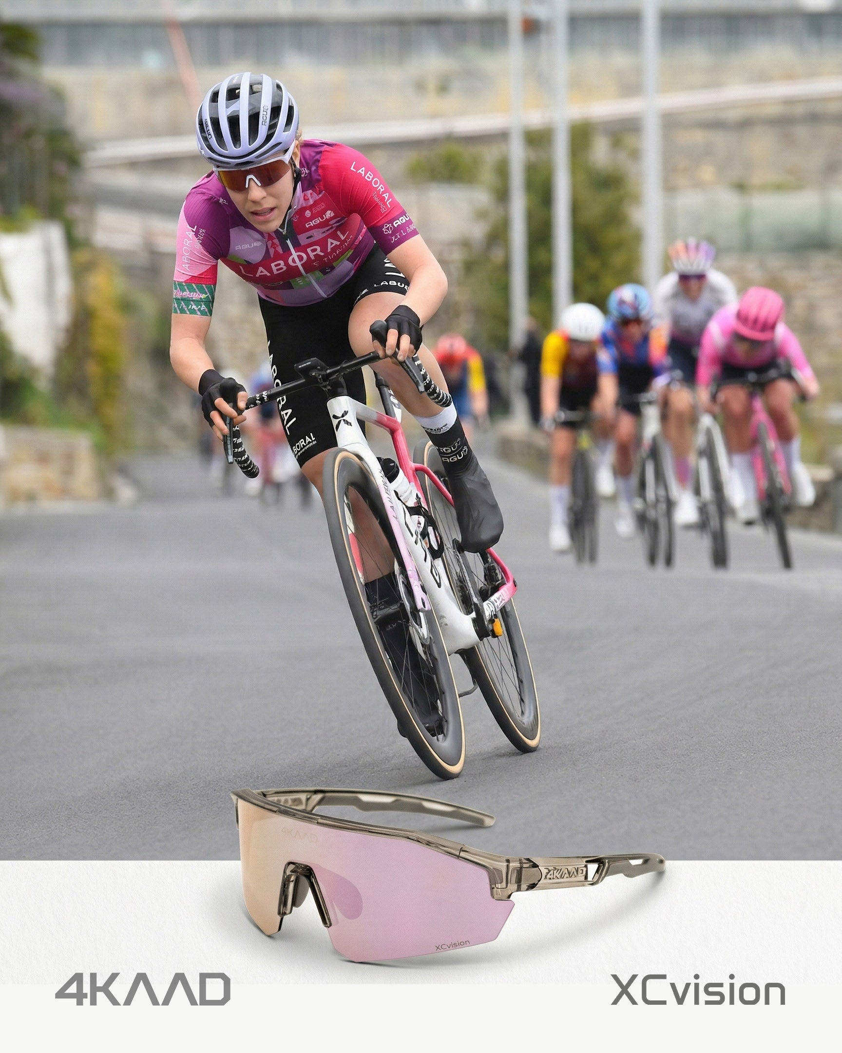 4KAAD brings its premium sports eyewear directly into the heart of the action. - 4KAAD