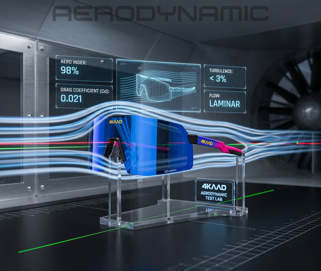 The fastes and most aerdynamic cycling glasses at 4KAAD
