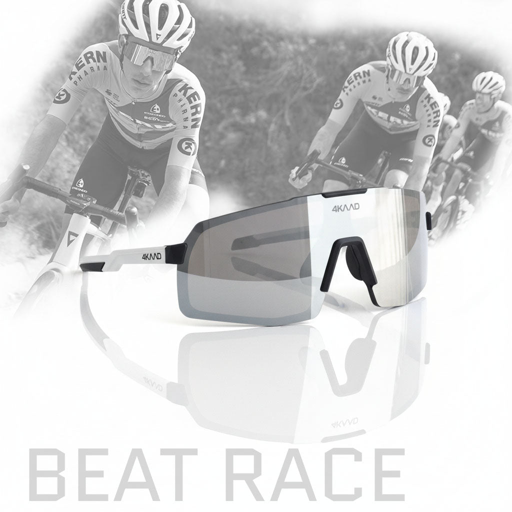 The Best Mirror Lens Sports Glasses for Cycling - 4KAAD Beat Race - 4KAAD