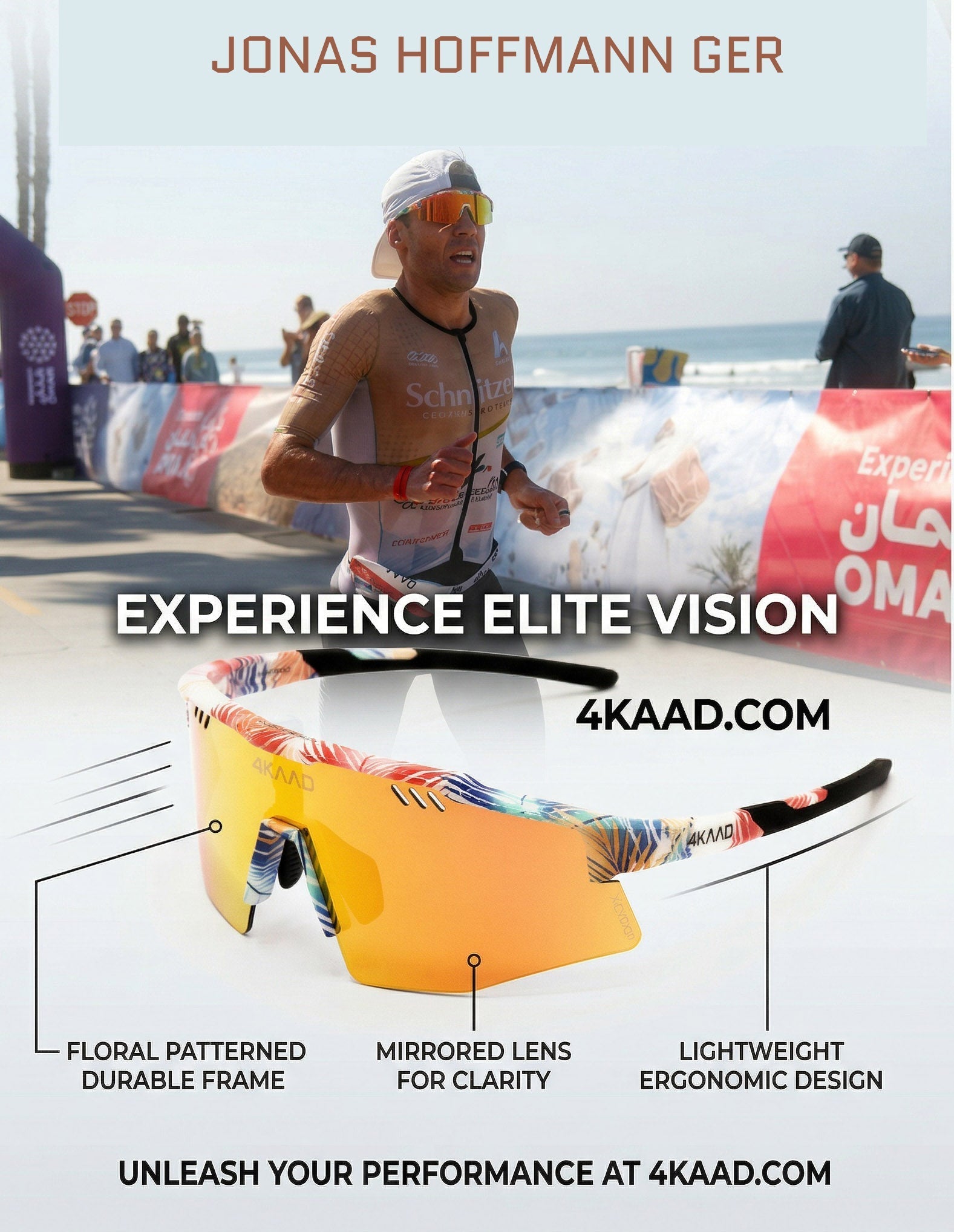The best sports glasses for triathlon and cycling - the new 4KAAD Mirador Aerolite II - 4KAAD