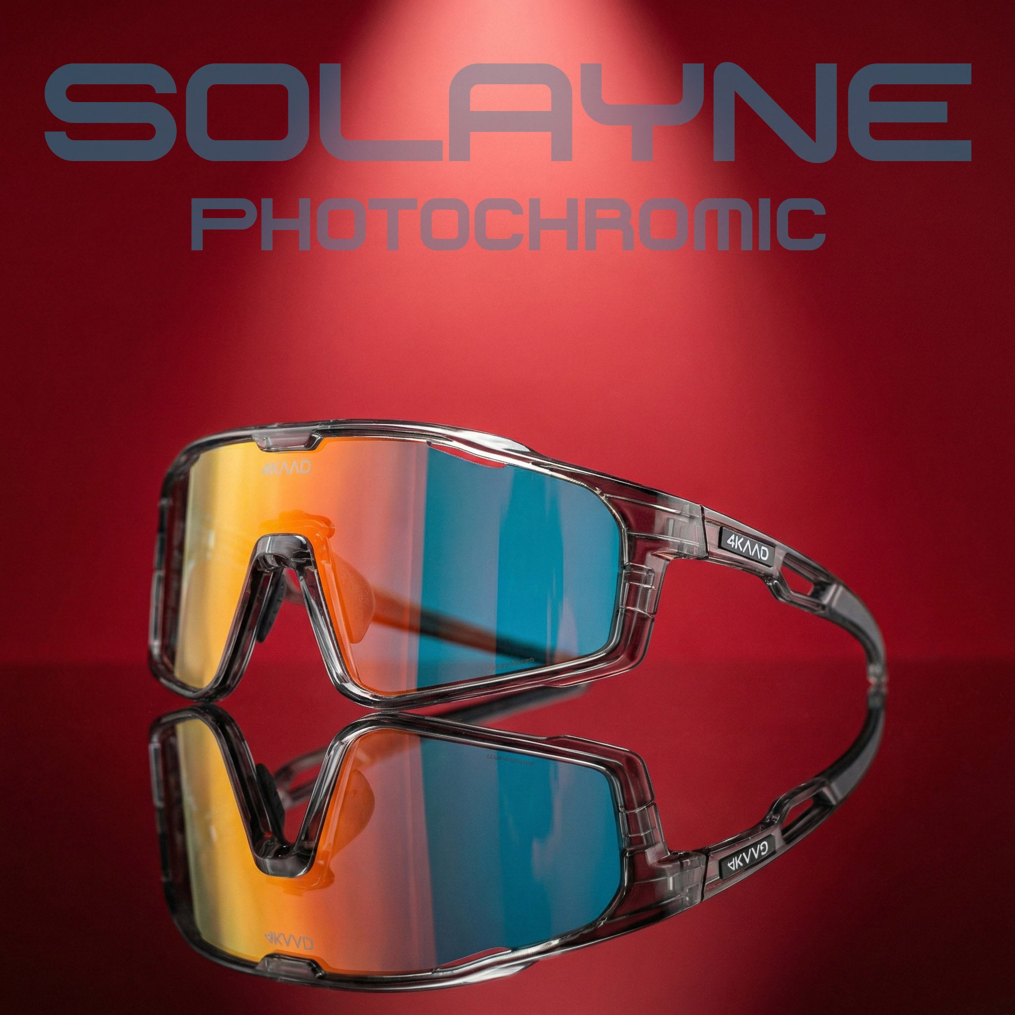 Photochromic lenses have become extremely popular in cycling _ The 4KAAD Solayne is here - 4KAAD