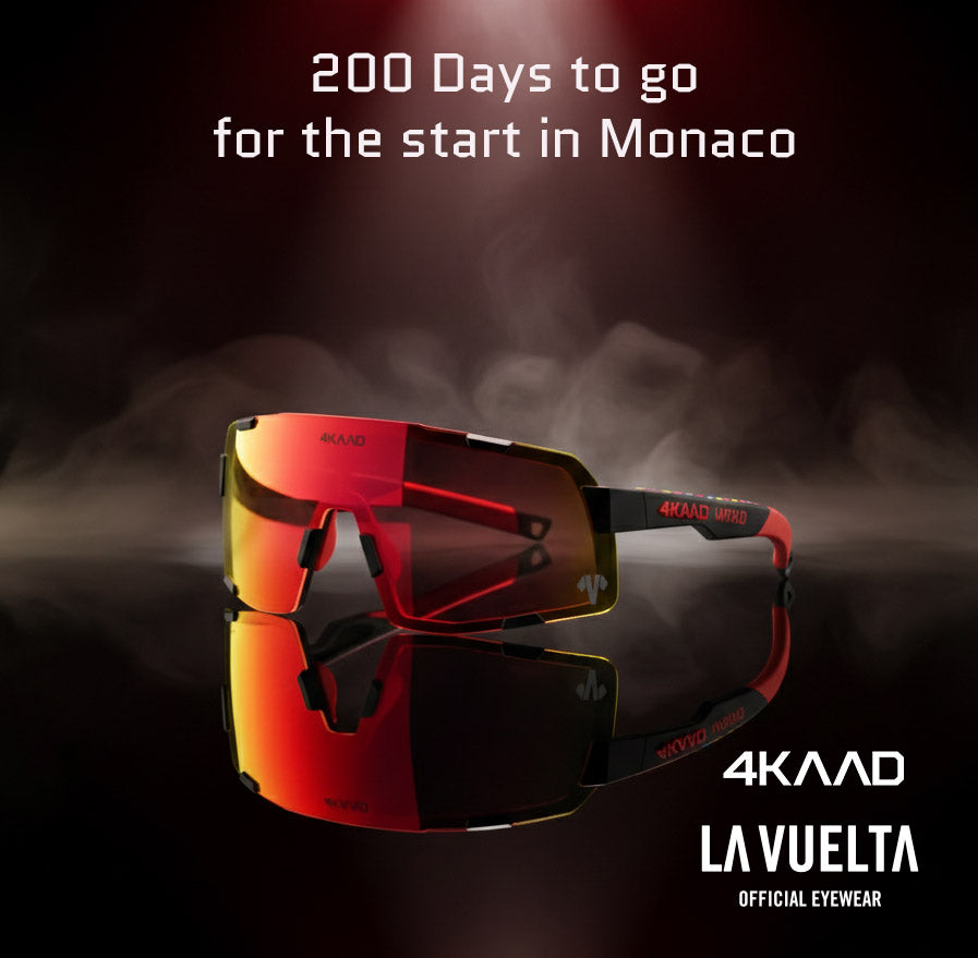 4KAAD’s La Vuelta glasses translate the spirit of the Spanish Grand Tour - 4KAAD