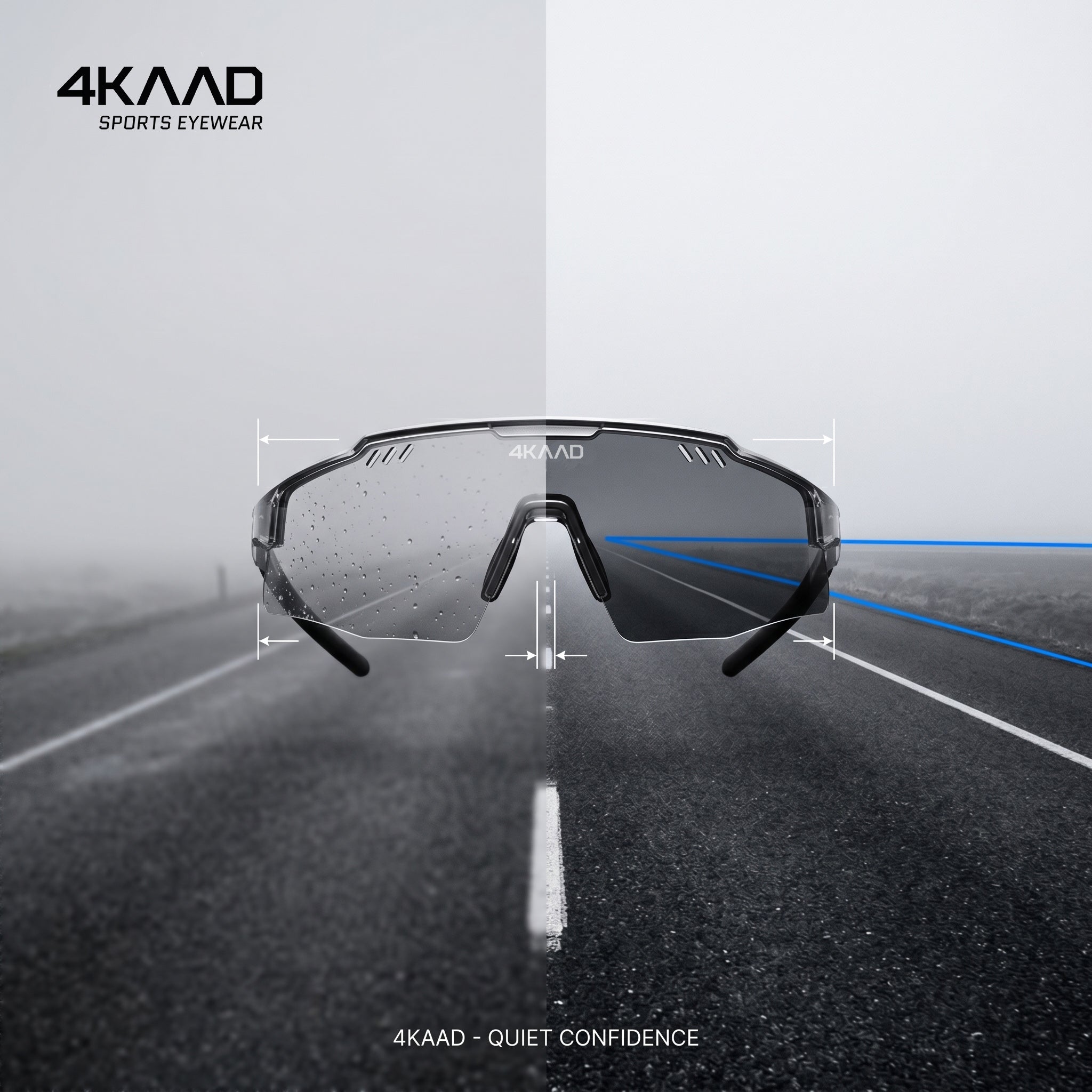 High-Performance Sports Glasses for Cycling and Running
