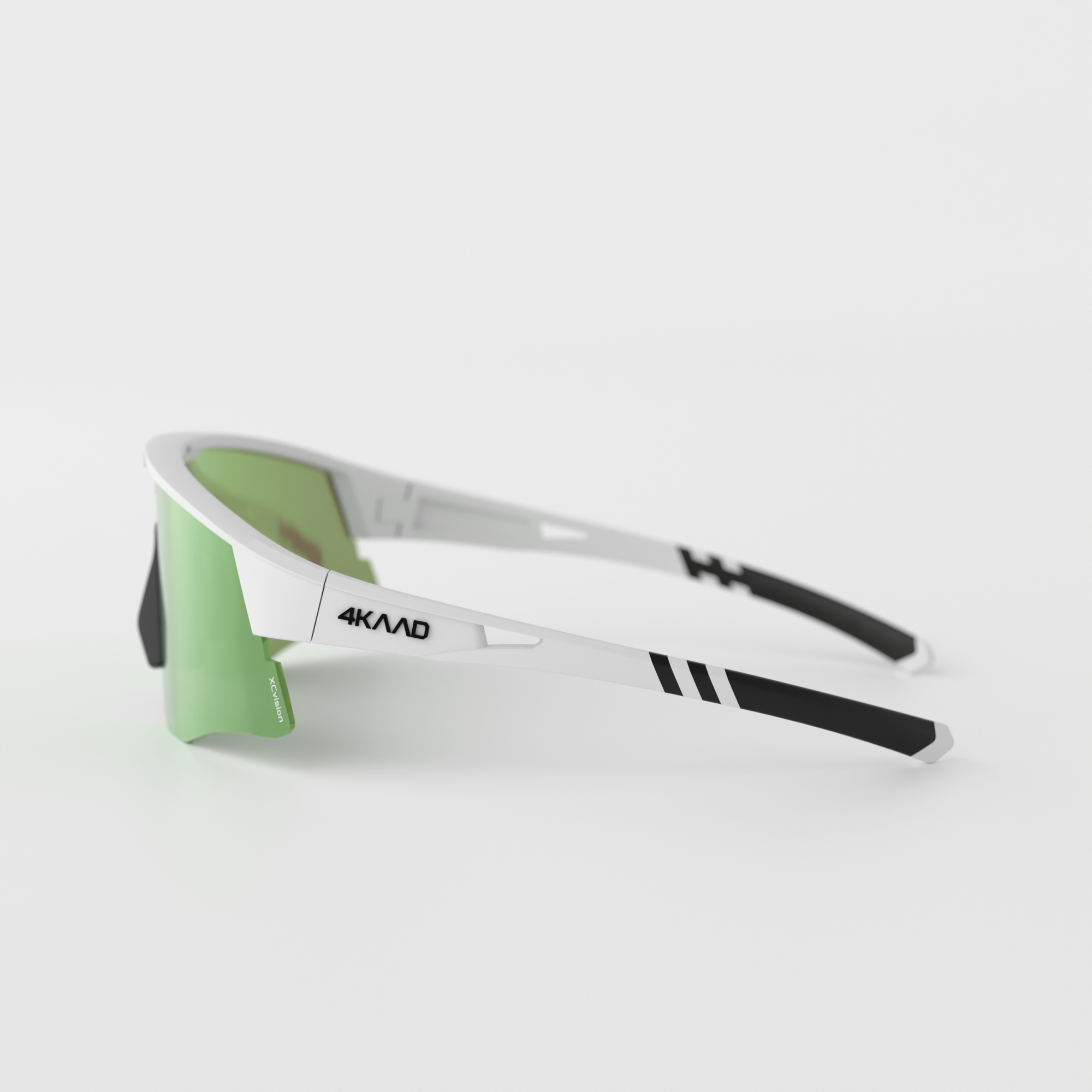 MIRADOR AEROLIGHT,  white-black, green mirror - 4KAAD
