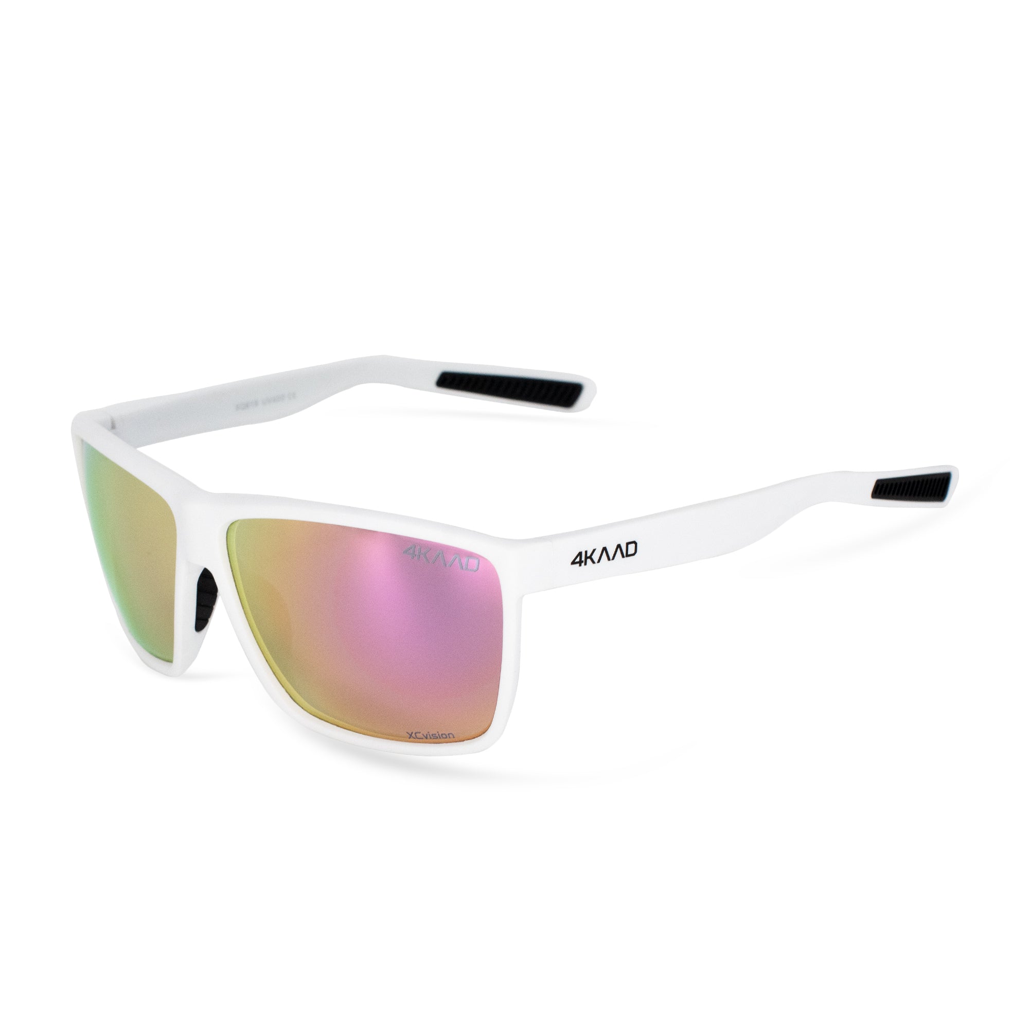 SUNSET SPORT white matt, pink Multi Layer Mirror XCvision lens