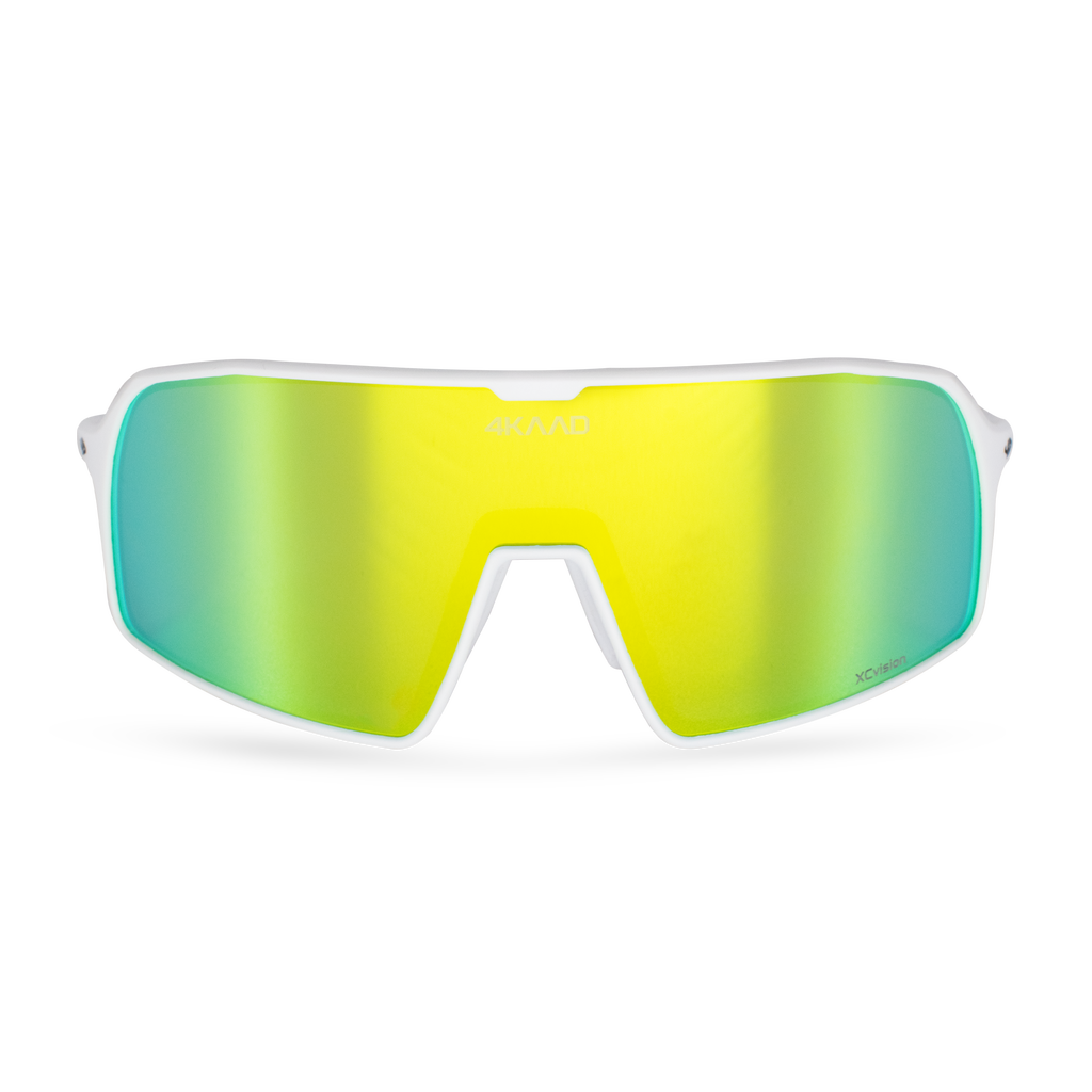 PULZA LIGHT white black, orange XCvision MULTI LAYER MIRROR lens