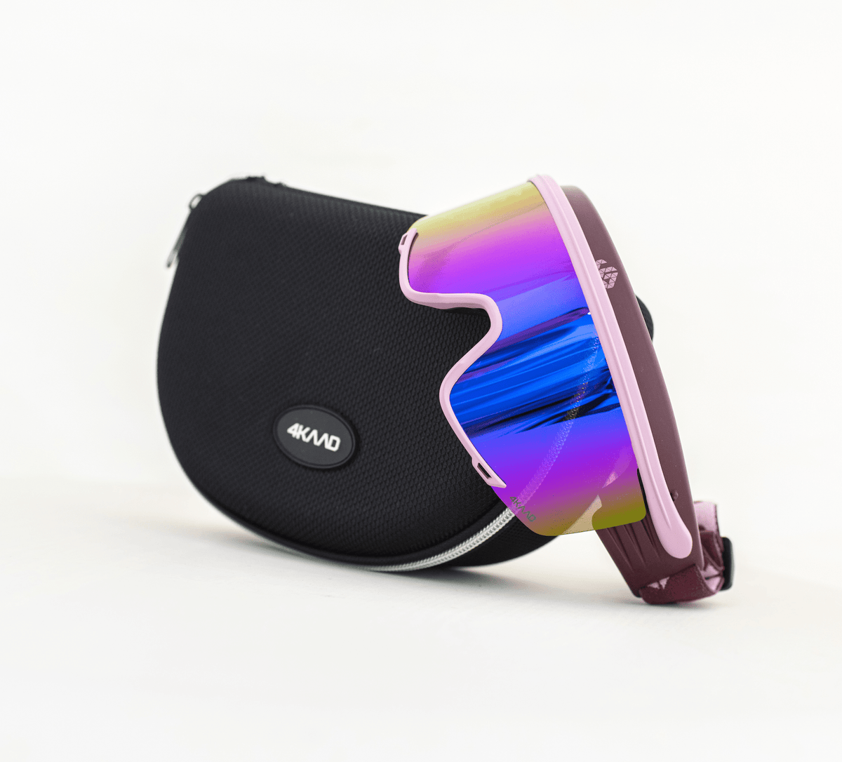 SNOW EAGLE 2 Ski Goggles - Wild Rose with Pink Mirror Lens - 4KAAD