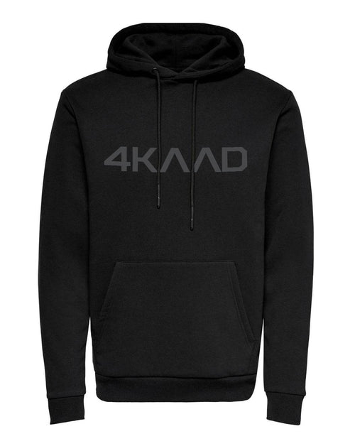 4KAAD Sweater, black stone-grey, unisex fit - 4KAAD