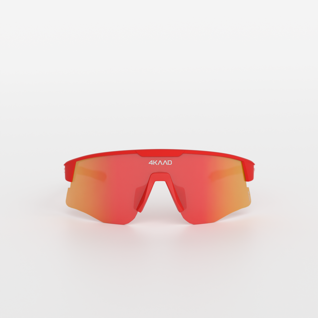 MIRADOR AEROLIGHT,  red transparent, red Multi Layer Mirror lens - 4KAAD