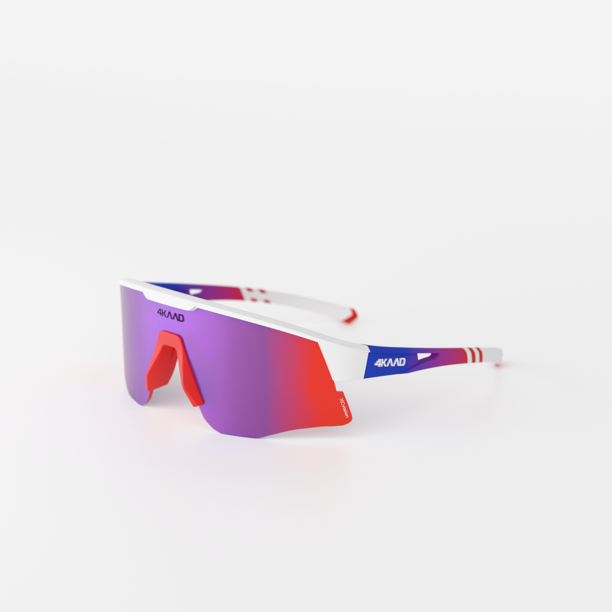 MIRADOR AEROLIGHT, white blue, purple-red XCvision MULTI LAYER MIRROR lens - 4KAAD
