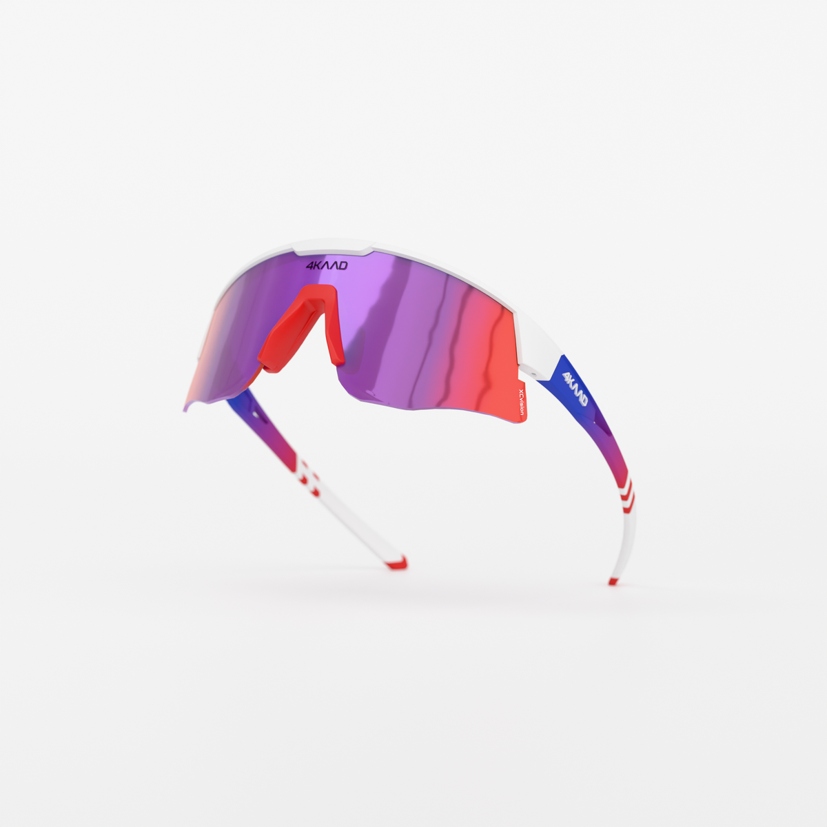 MIRADOR AEROLIGHT, white blue, purple-red XCvision MULTI LAYER MIRROR lens - 4KAAD