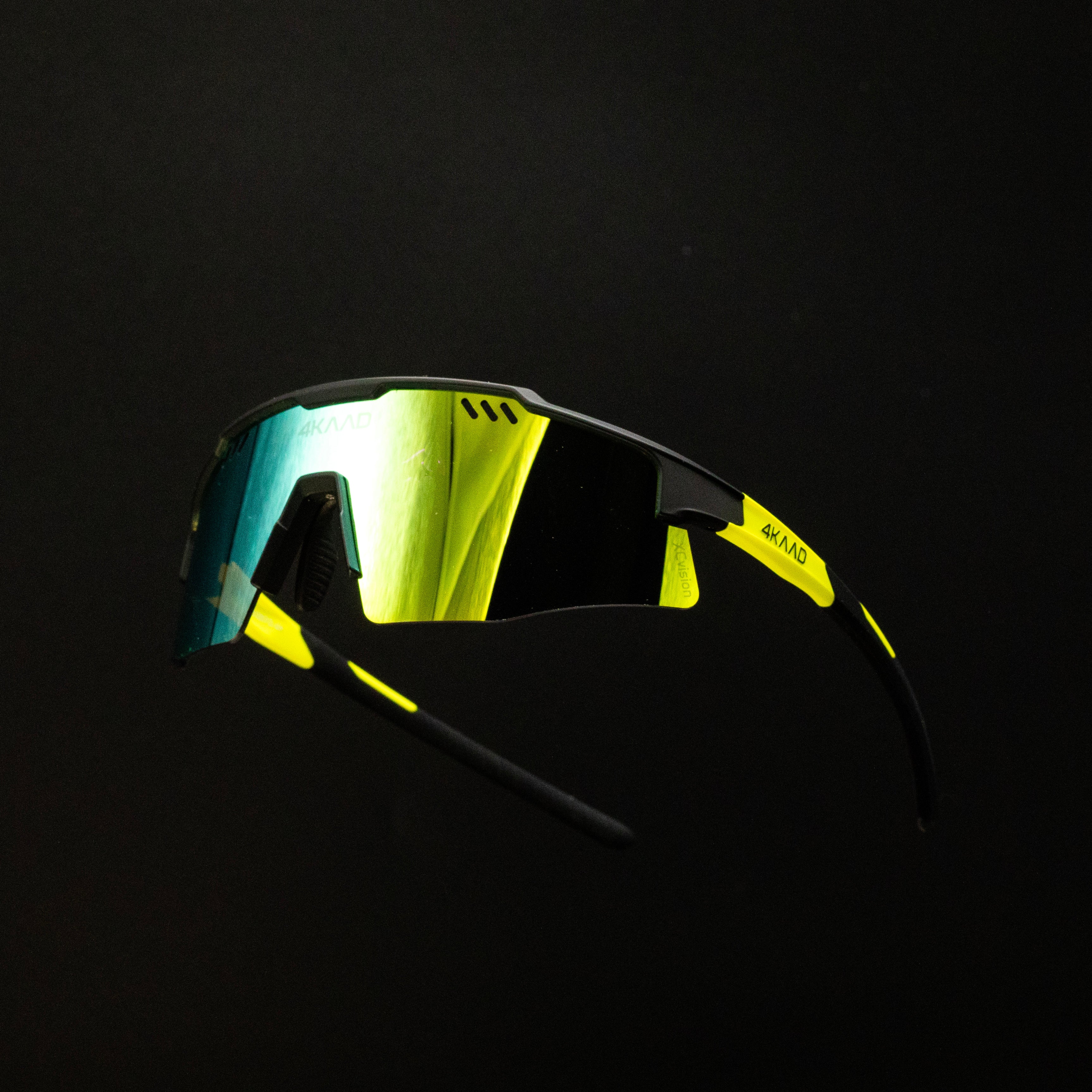 MIRADOR AEROLITE 2  black yellow, golden mirror - 4KAAD