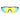 MIRADOR AEROLITE 2  black yellow, golden mirror - 4KAAD