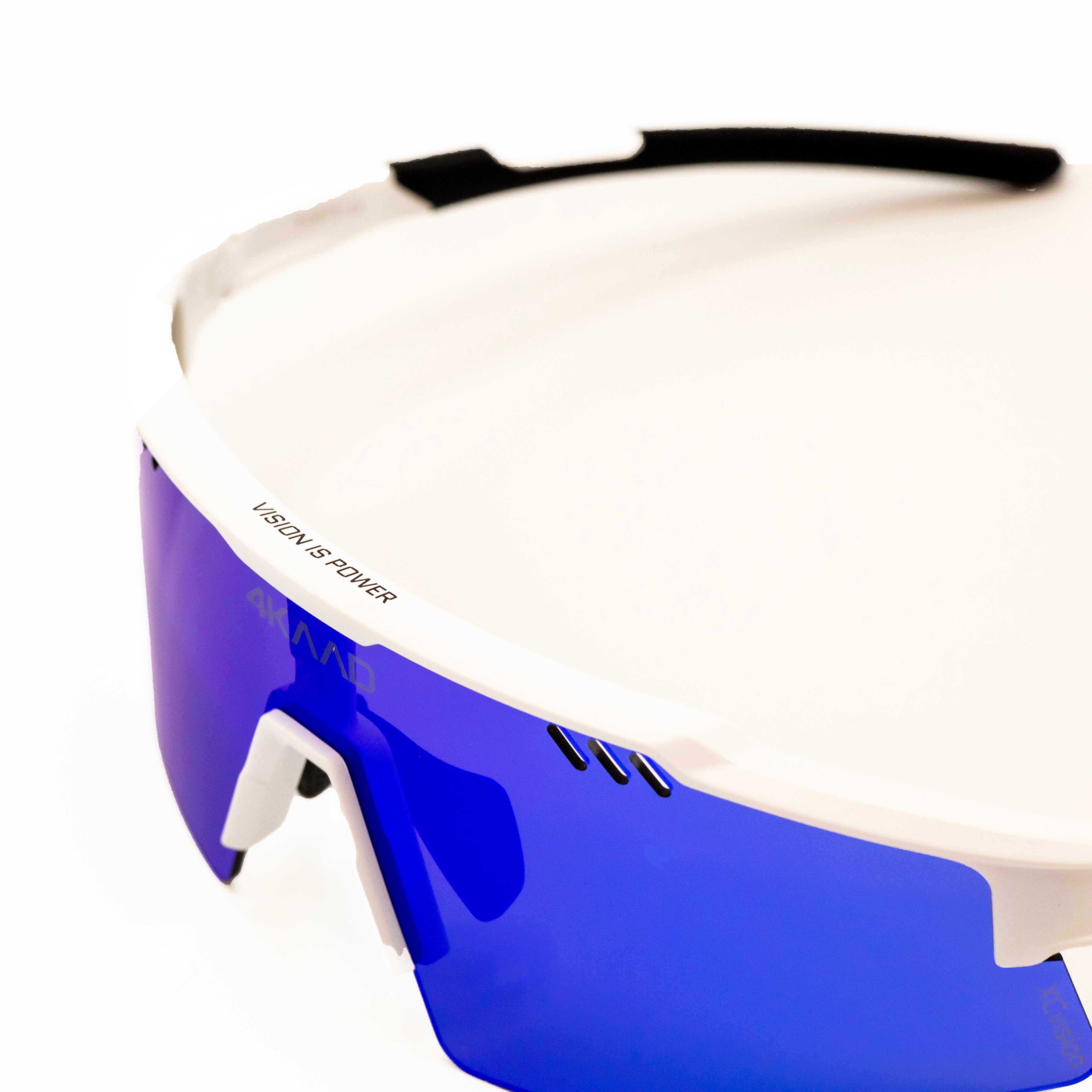 MIRADOR AEROLITE 2  white matt, blue mirror - 4KAAD