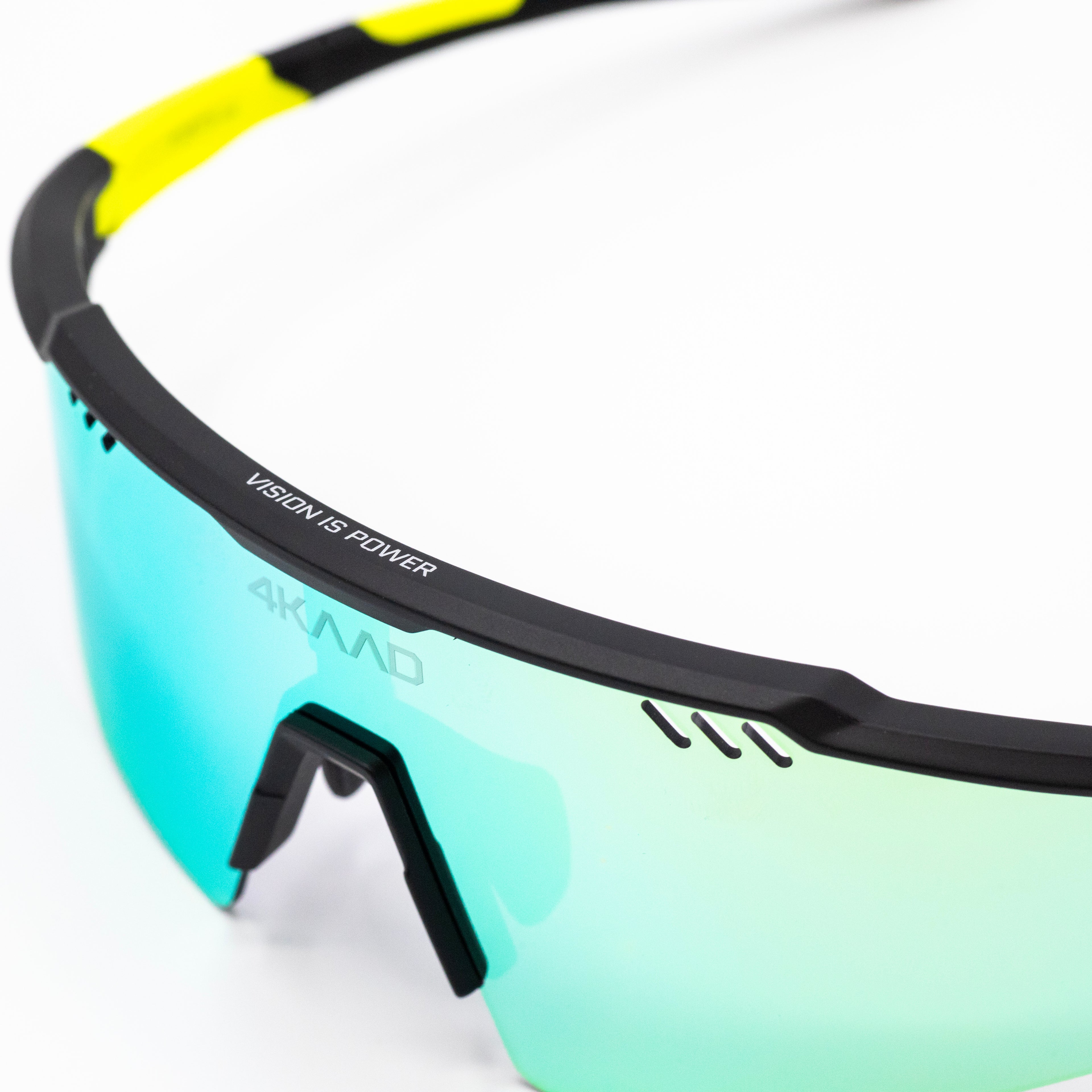 MIRADOR AEROLITE 2  black yellow, golden mirror - 4KAAD