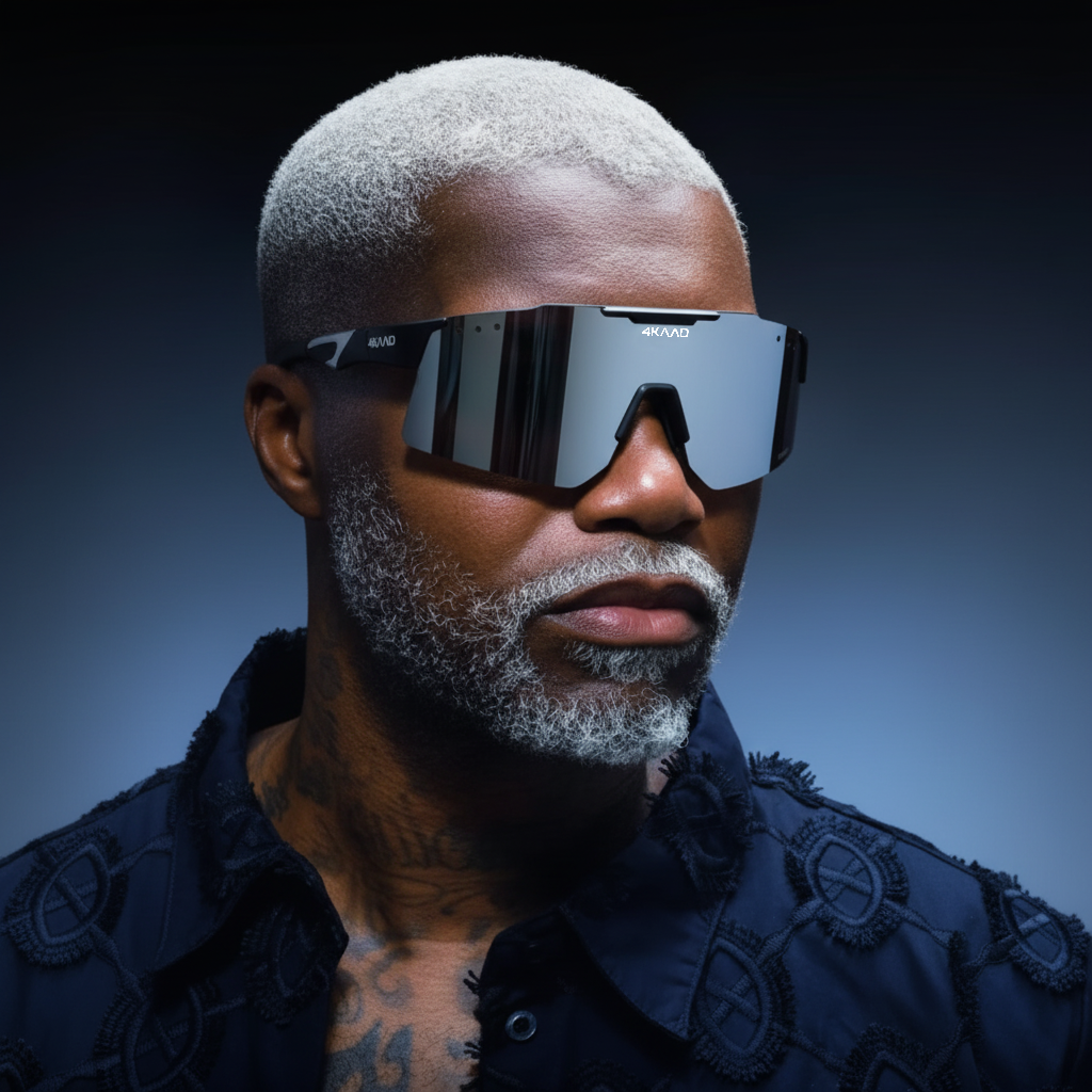 TRION black silver, silver MULTI LAYER MIRROR lens