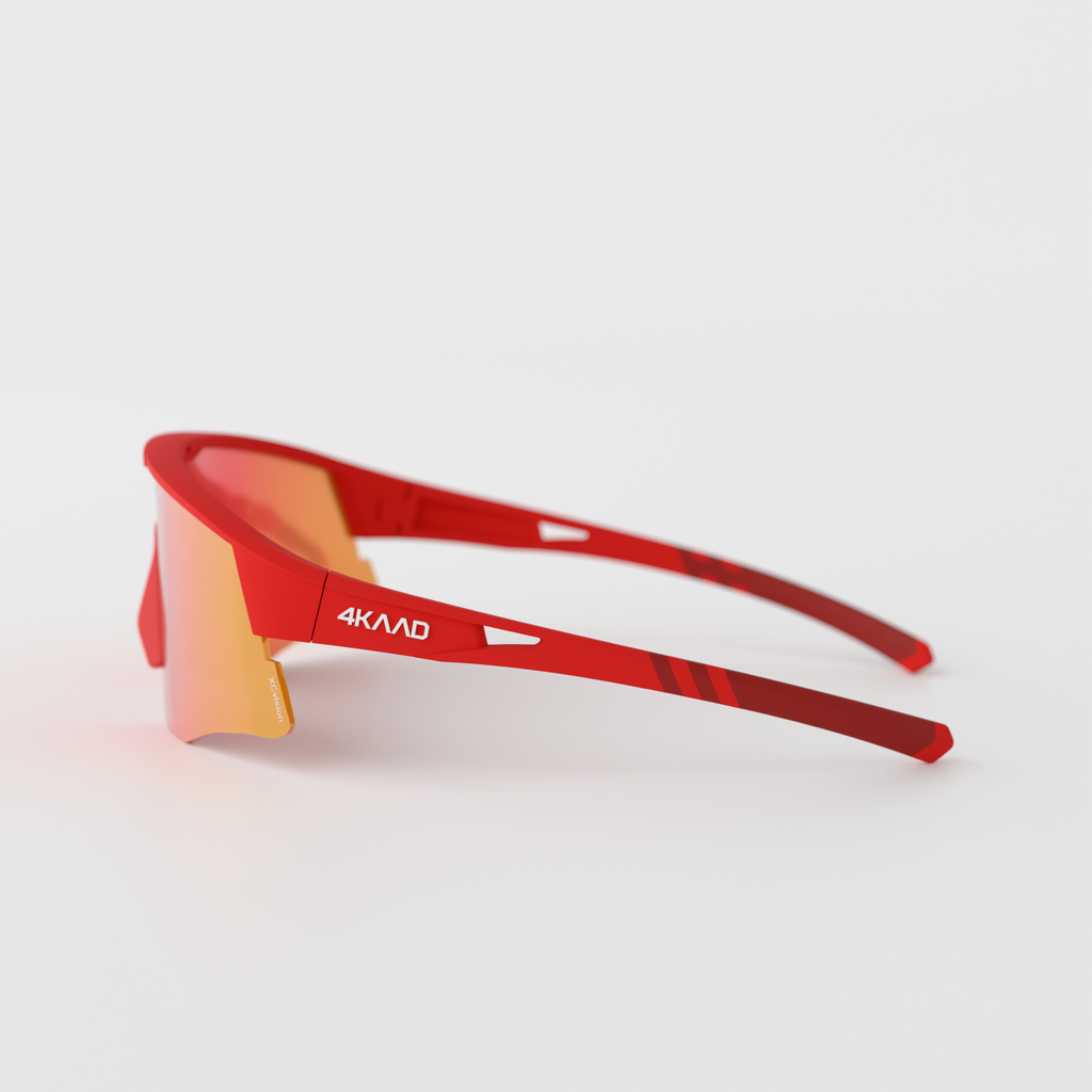 MIRADOR AEROLIGHT,  red transparent, red mirror - 4KAAD