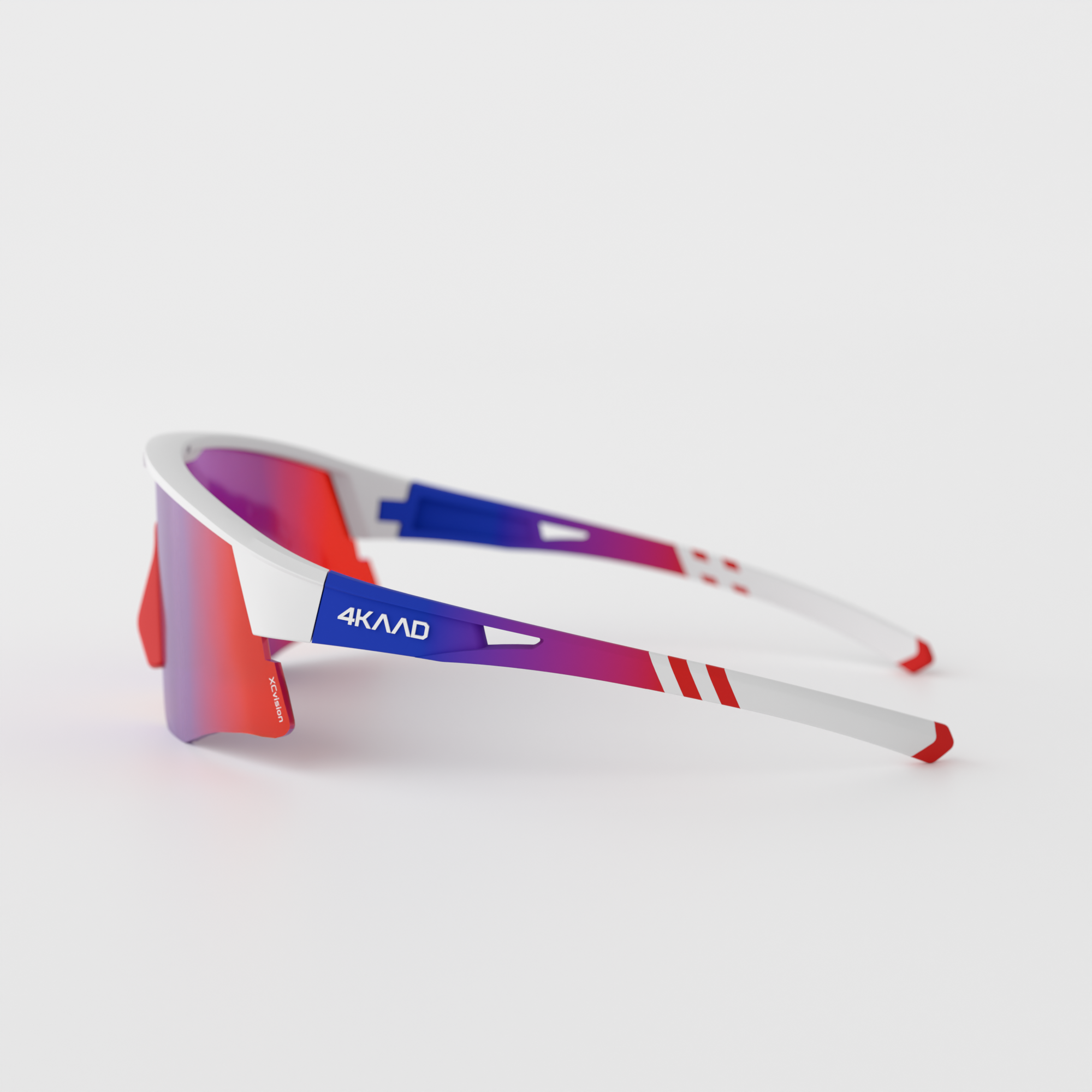 MIRADOR AEROLIGHT, white blue, purple-red mirror - 4KAAD