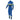 Race Suit PLANICA, blue-yellow-stone, 3D Lycra, 2pc