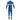 Race Suit PLANICA, blue-yellow-stone, 3D Lycra, 2pc