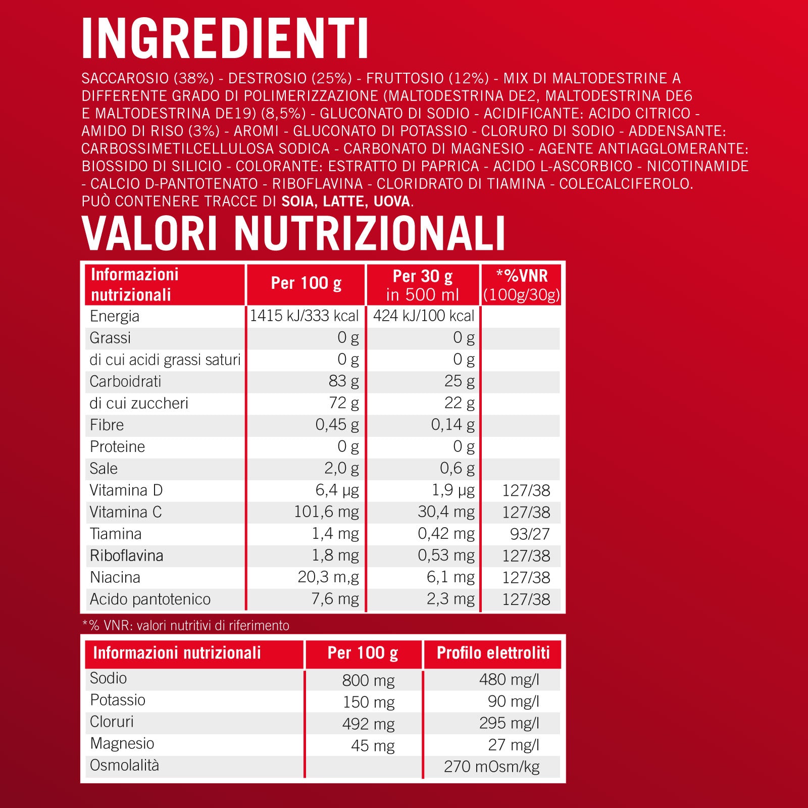 Isotonic Drink Orange 1x 420g