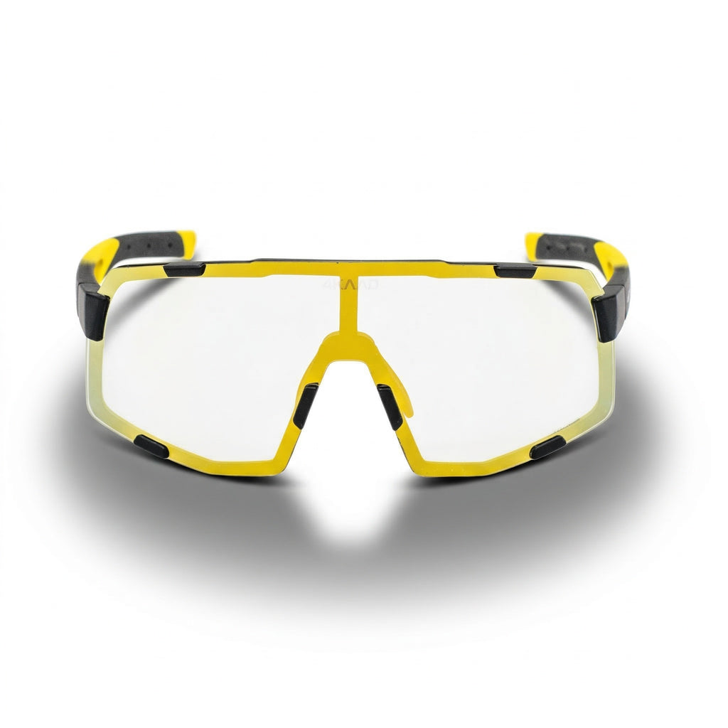 AXENDO SPORT blanc noir, miroir argenté