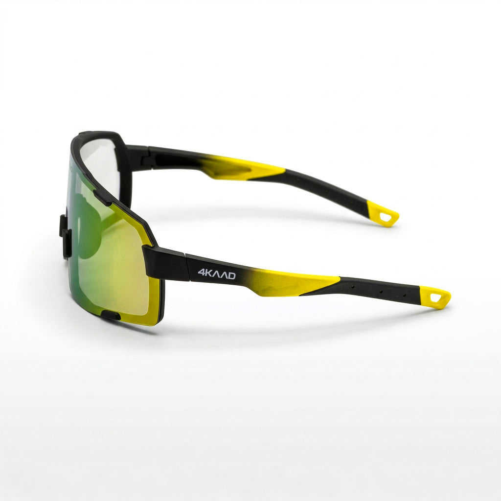 AXENDO SPORT blanc noir, miroir argenté