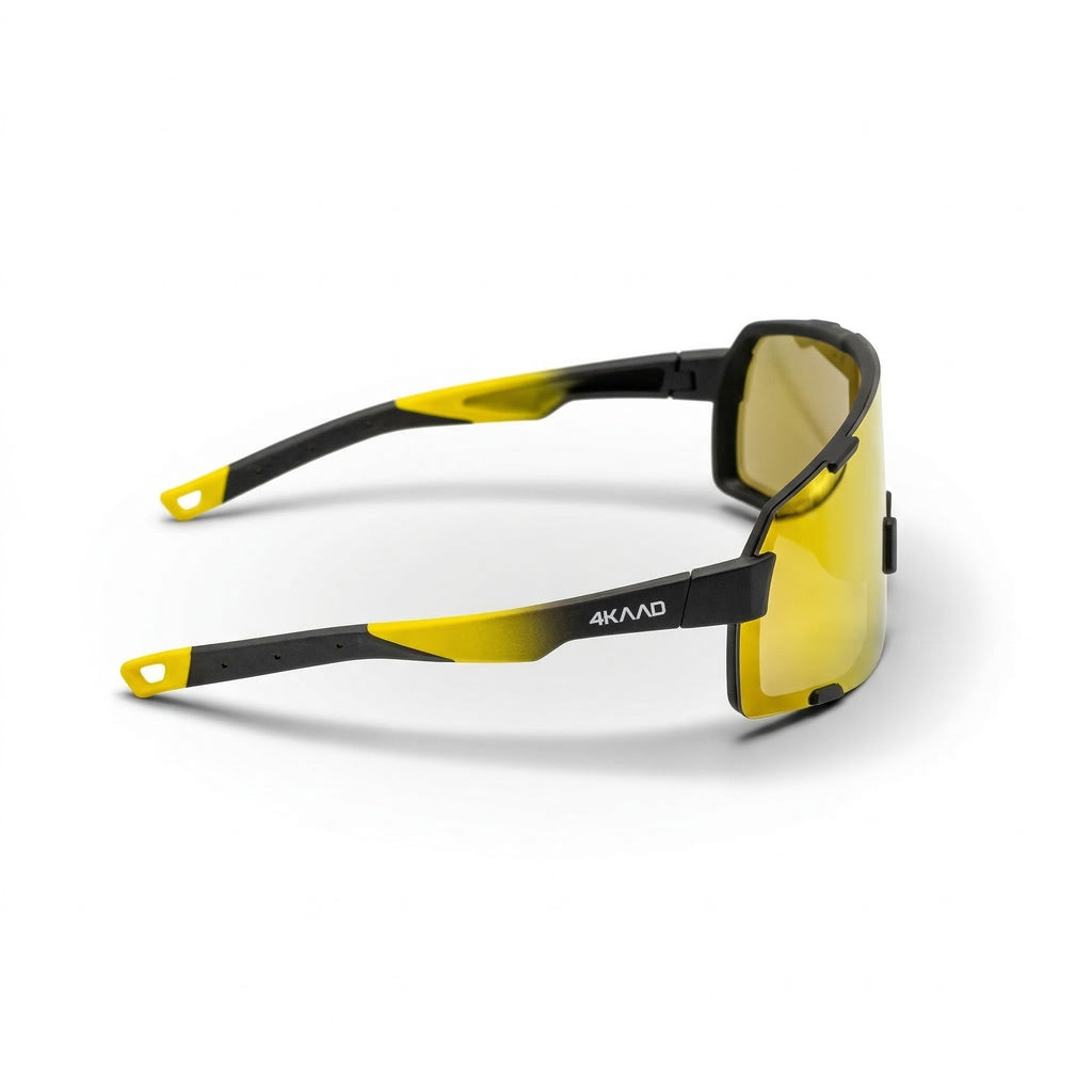 AXENDO SPORT blanc noir, miroir argenté