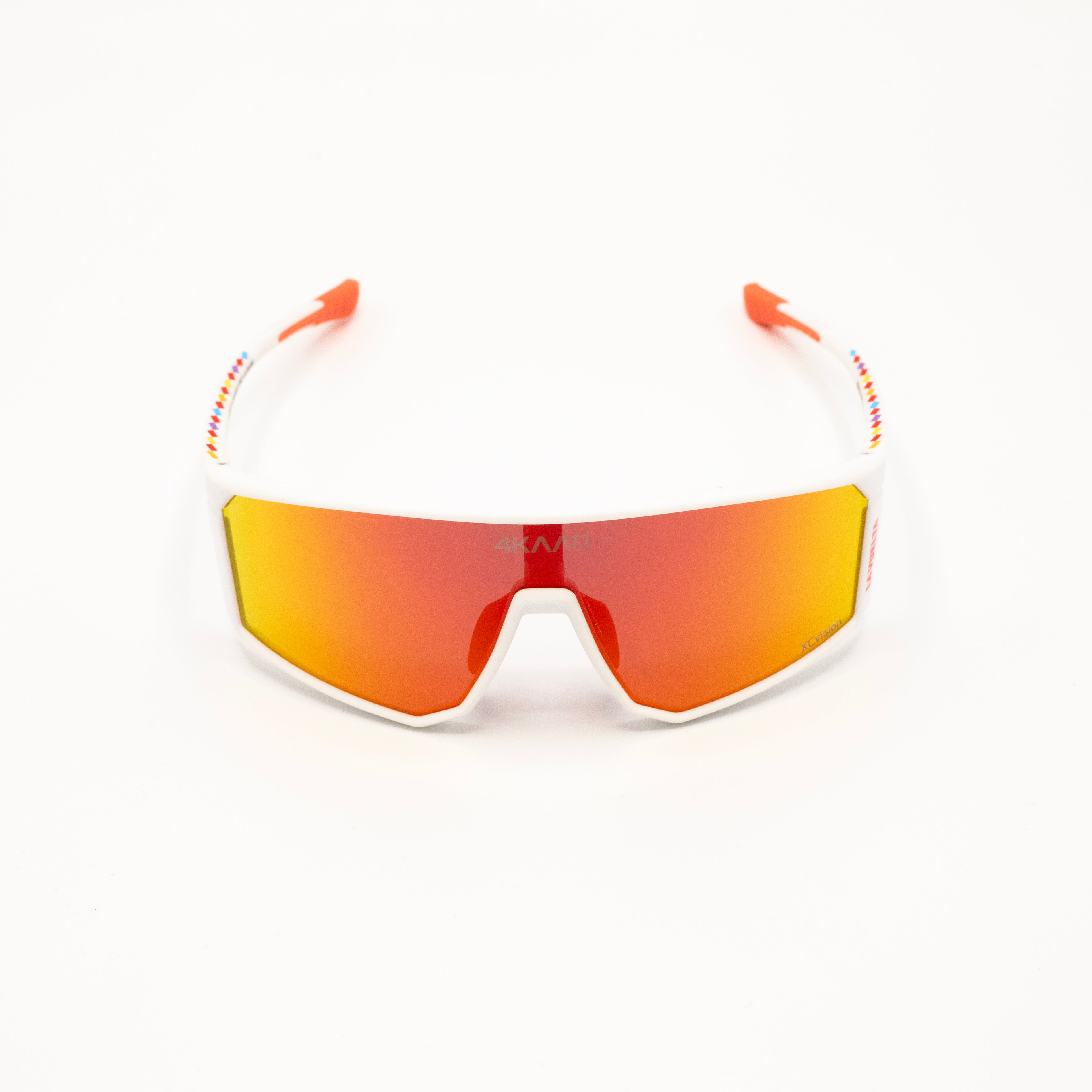 CLASICO PRO La Vuelta white , red multilayer mirror