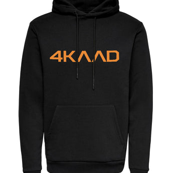 4KAAD Brand Terry Sweater, musta