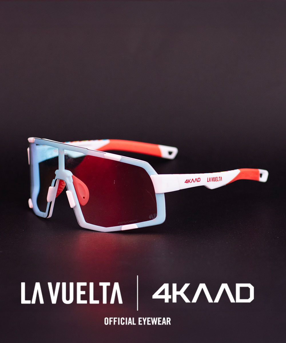 AXENDO La Vuelta white,  Photochromatic ! - 4KAAD