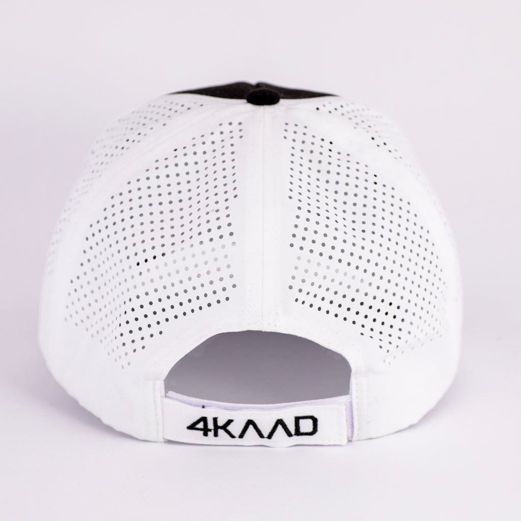 Tri Mesh Cap, black white