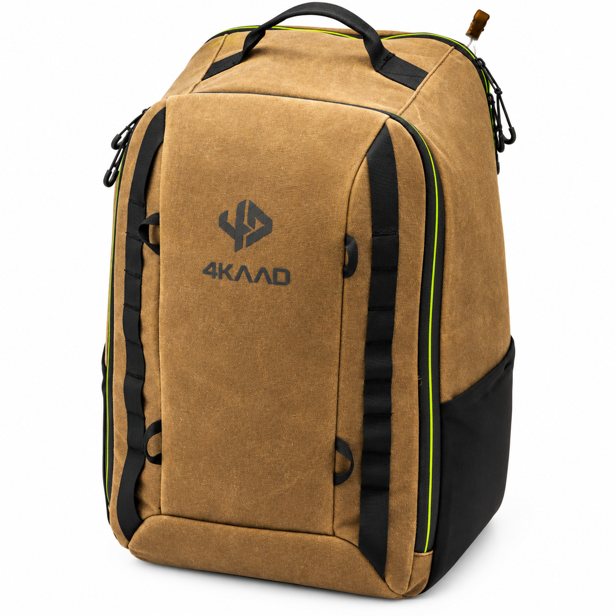 4KAAD Recycled Canvas Backpack 35L, Bio waxed Canvas - 4KAAD