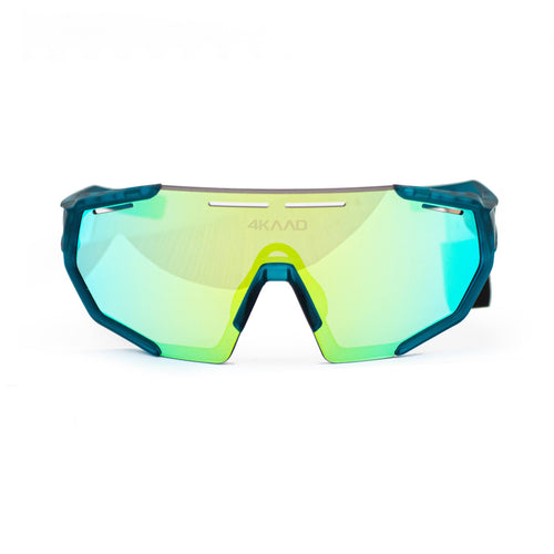 BEAT EDGE Sports Glasses - Blue & Clear Multi Layer Mirror lens - 4KAAD