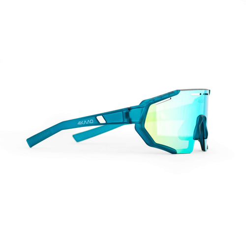 BEAT EDGE Sports Glasses - Blue & Clear Multi Layer Mirror lens - 4KAAD