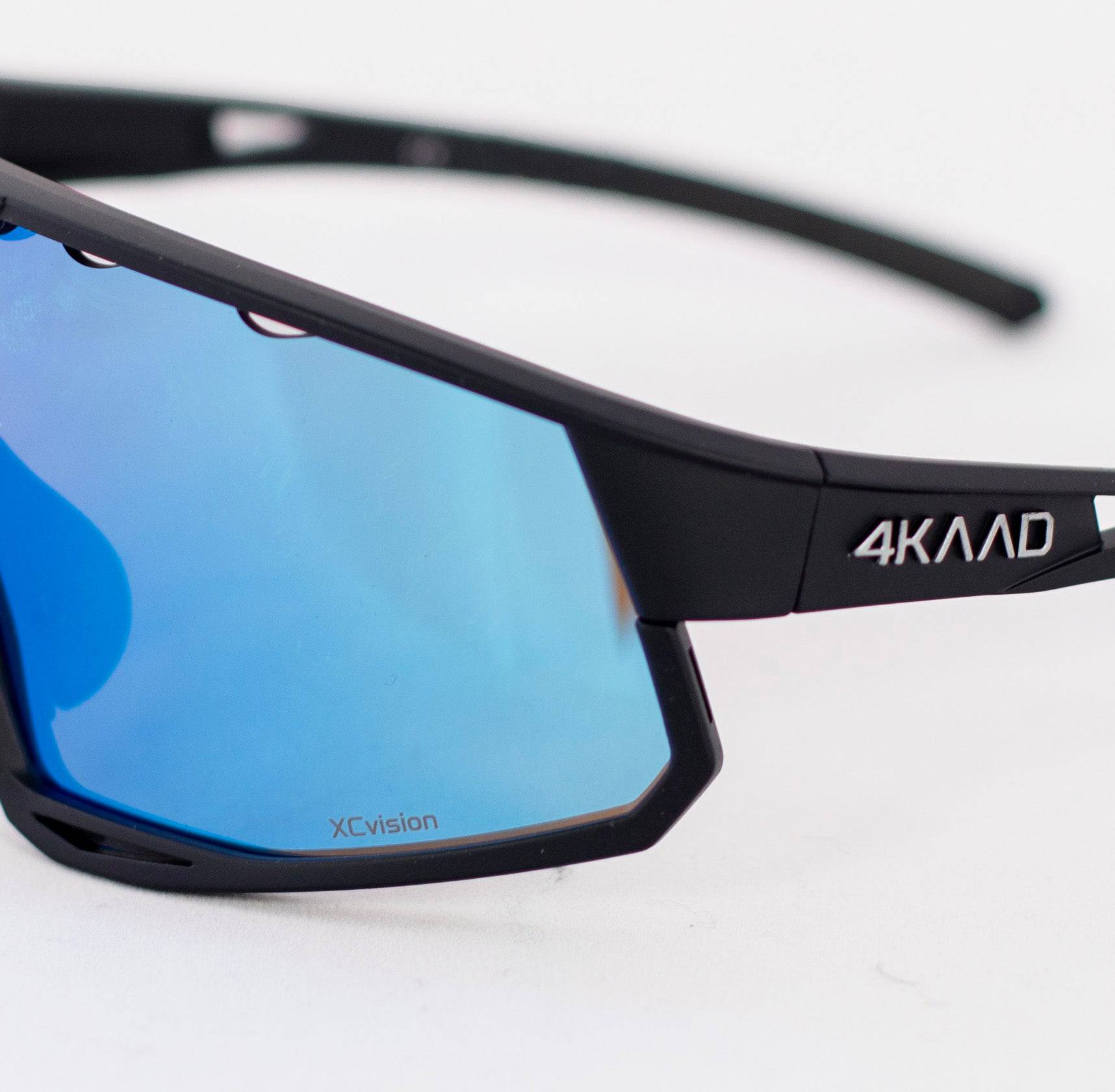 MIRADOR black, blue mirror, Sports glasses cycling - 4KAAD