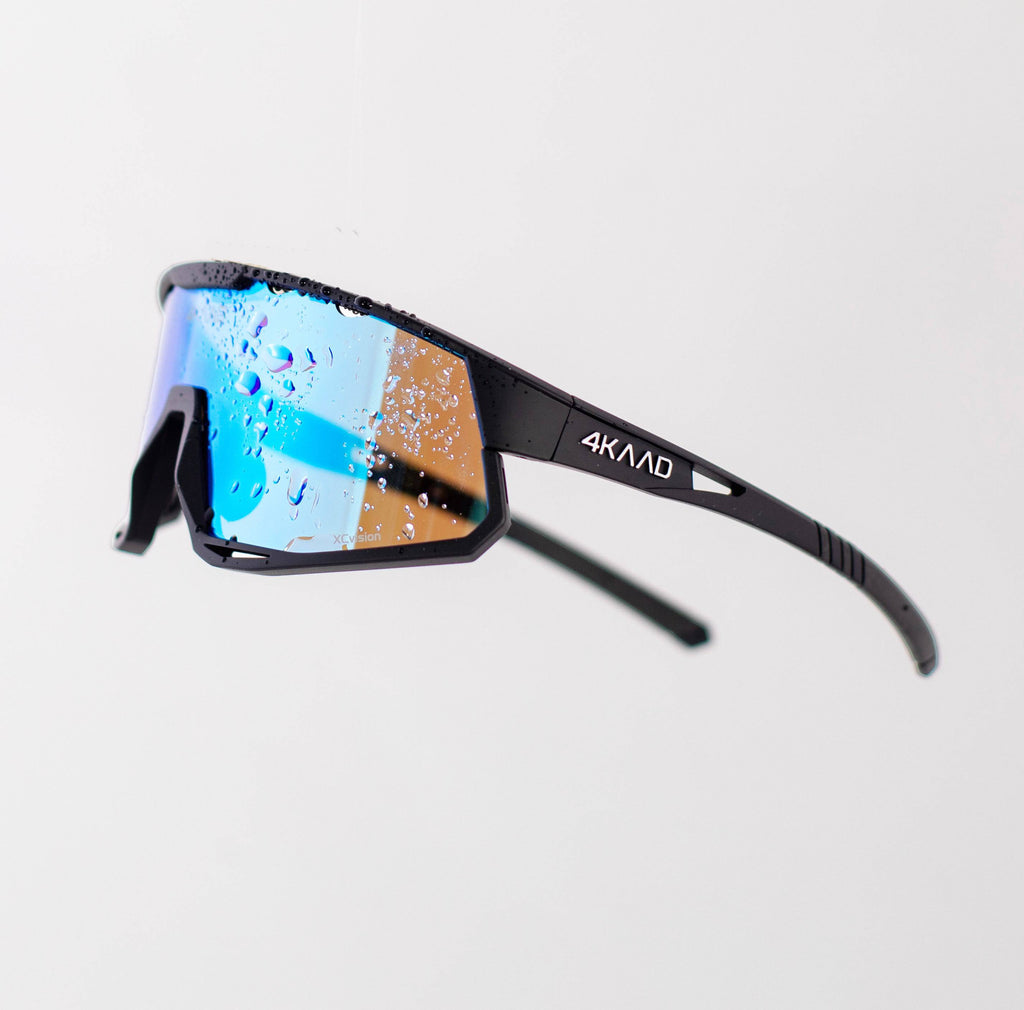 MIRADOR black, blue mirror, Sports glasses cycling - 4KAAD