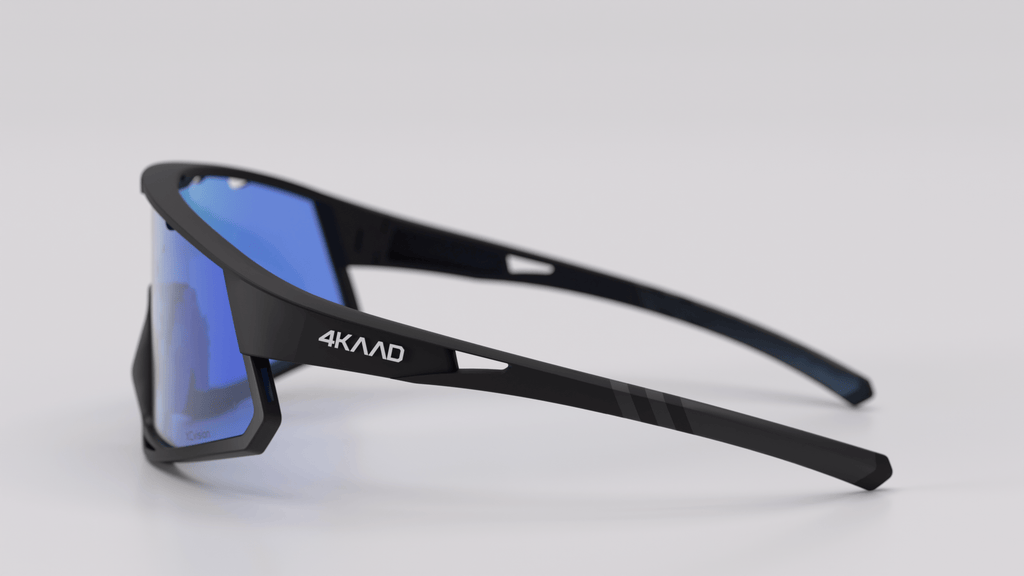 MIRADOR black, blue mirror, Sports glasses cycling - 4KAAD