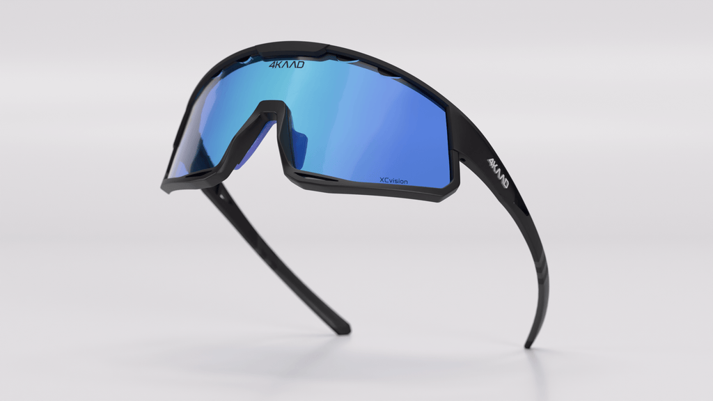 MIRADOR black, blue mirror, Sports glasses cycling - 4KAAD