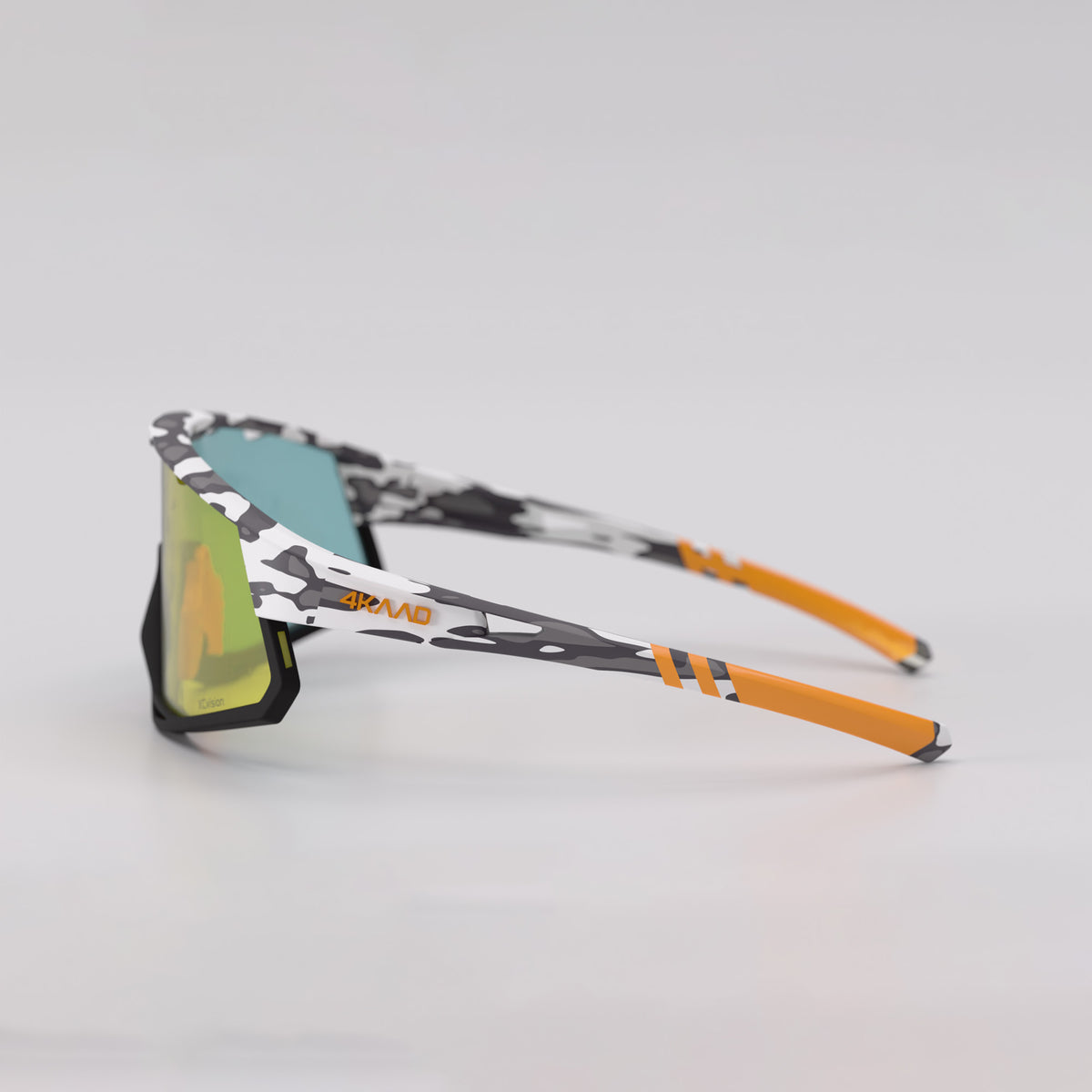 MIRADOR Sports Glasses - Camo Orange Multi Layer Mirror lens - 4KAAD