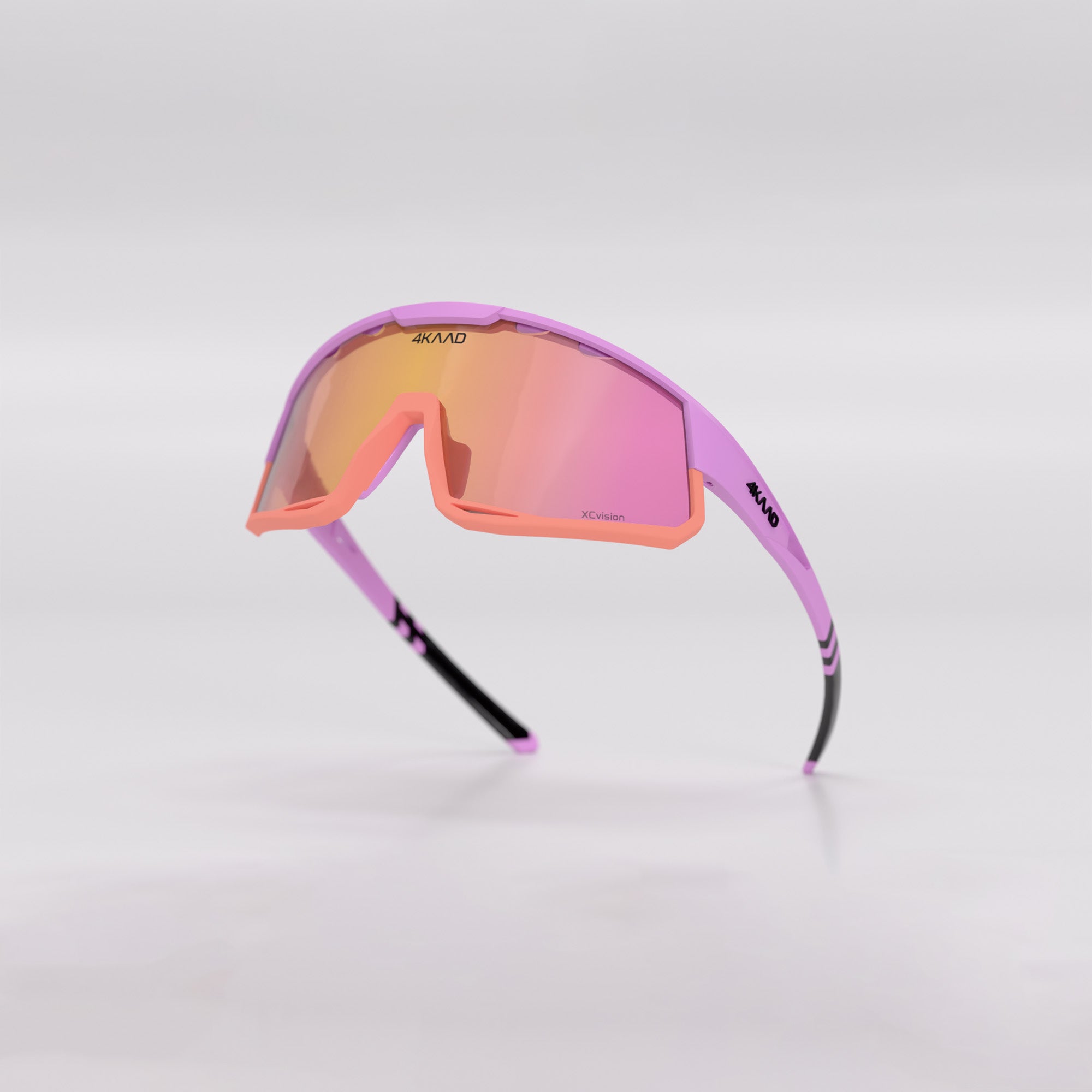 MIRADOR Sports Glasses - Pink with Pink Mirror Lens - 4KAAD