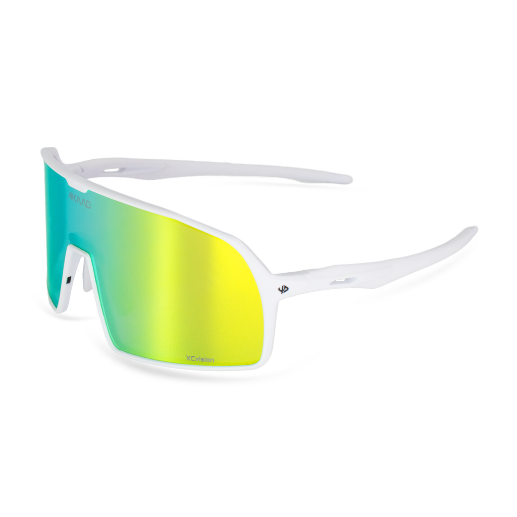 PULZA LIGHT white black, orange XCvision MULTI LAYER MIRROR lens - 4KAAD