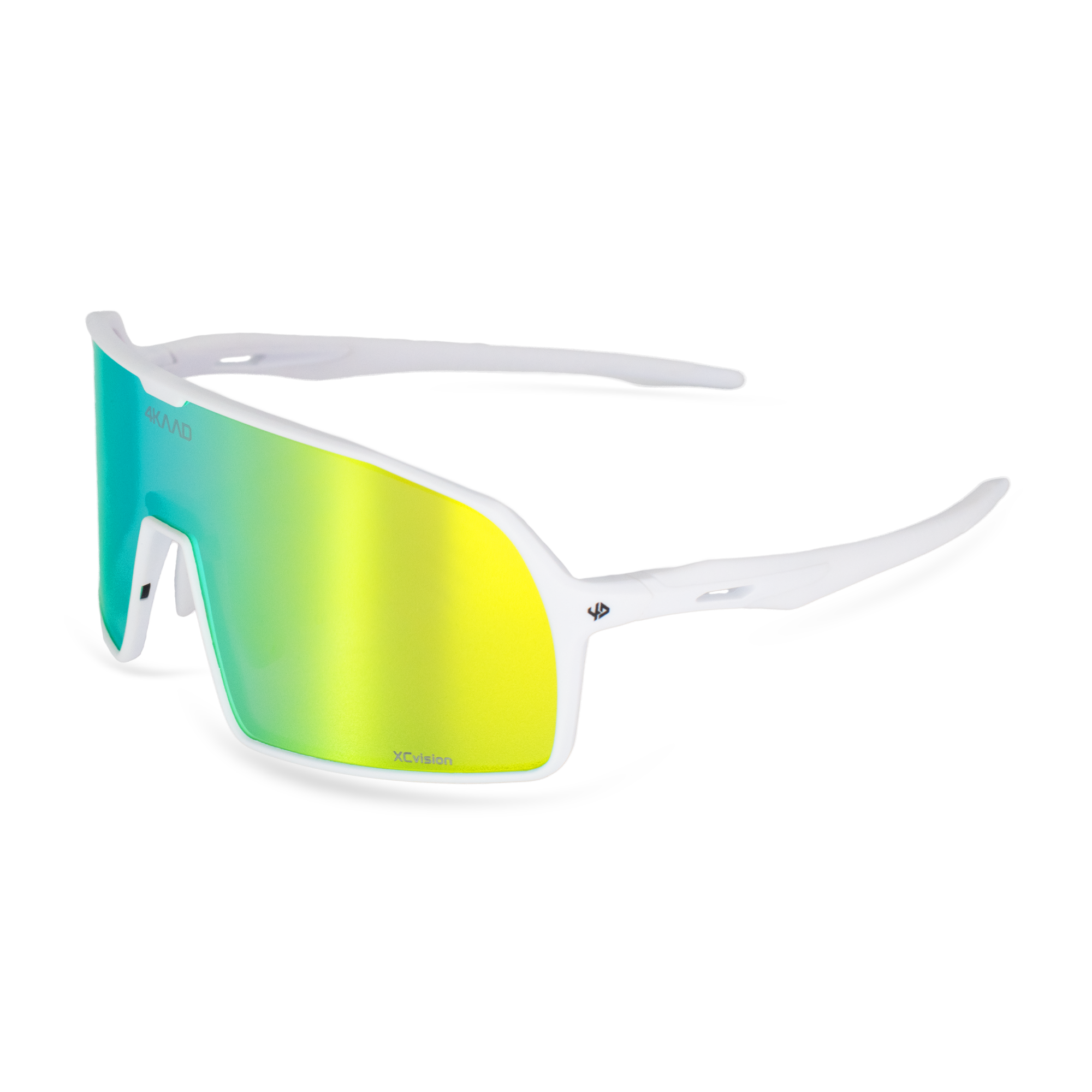 PULZA LIGHT white black, orange XCvision MULTI LAYER MIRROR lens - 4KAAD