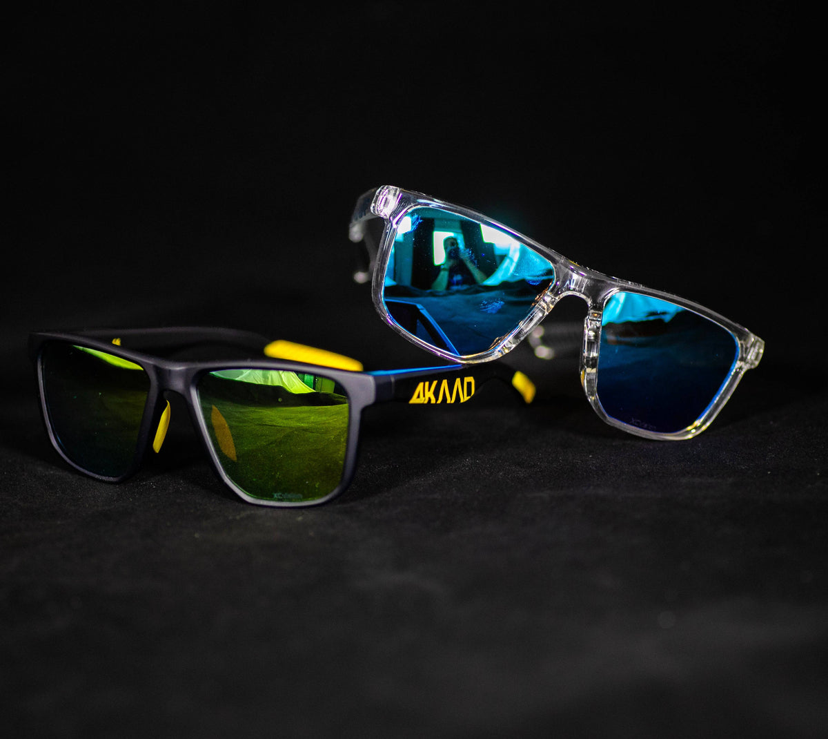 SUNSET EXPLORER black gold, Multi Layer Mirror lens - 4KAAD