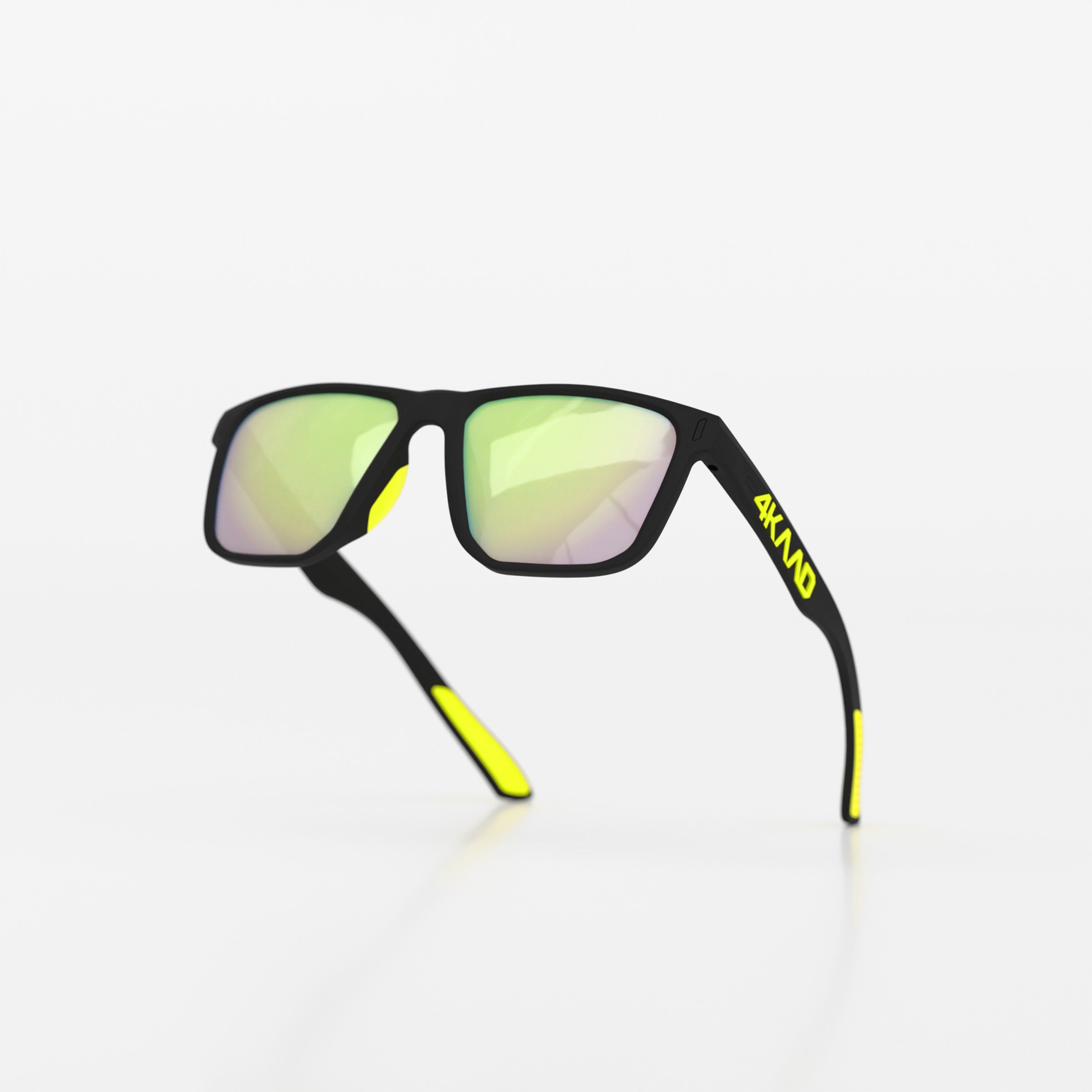SUNSET EXPLORER black gold, Multi Layer Mirror lens - 4KAAD