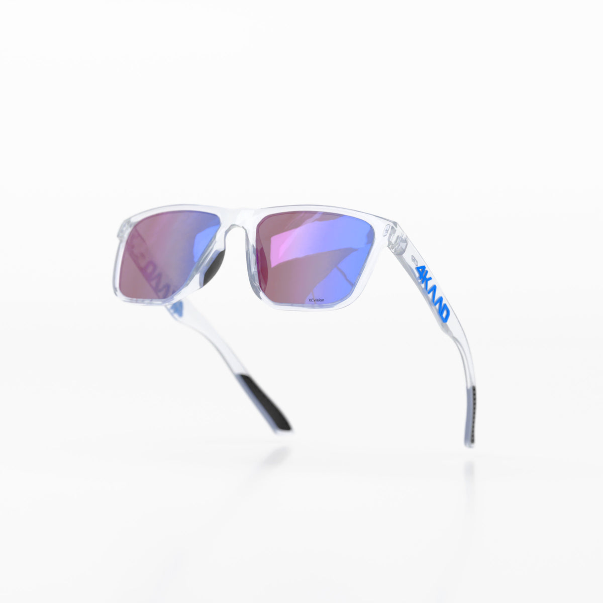 SUNSET EXPLORER Sports Sunglasses - Blue & Ice - 4KAAD
