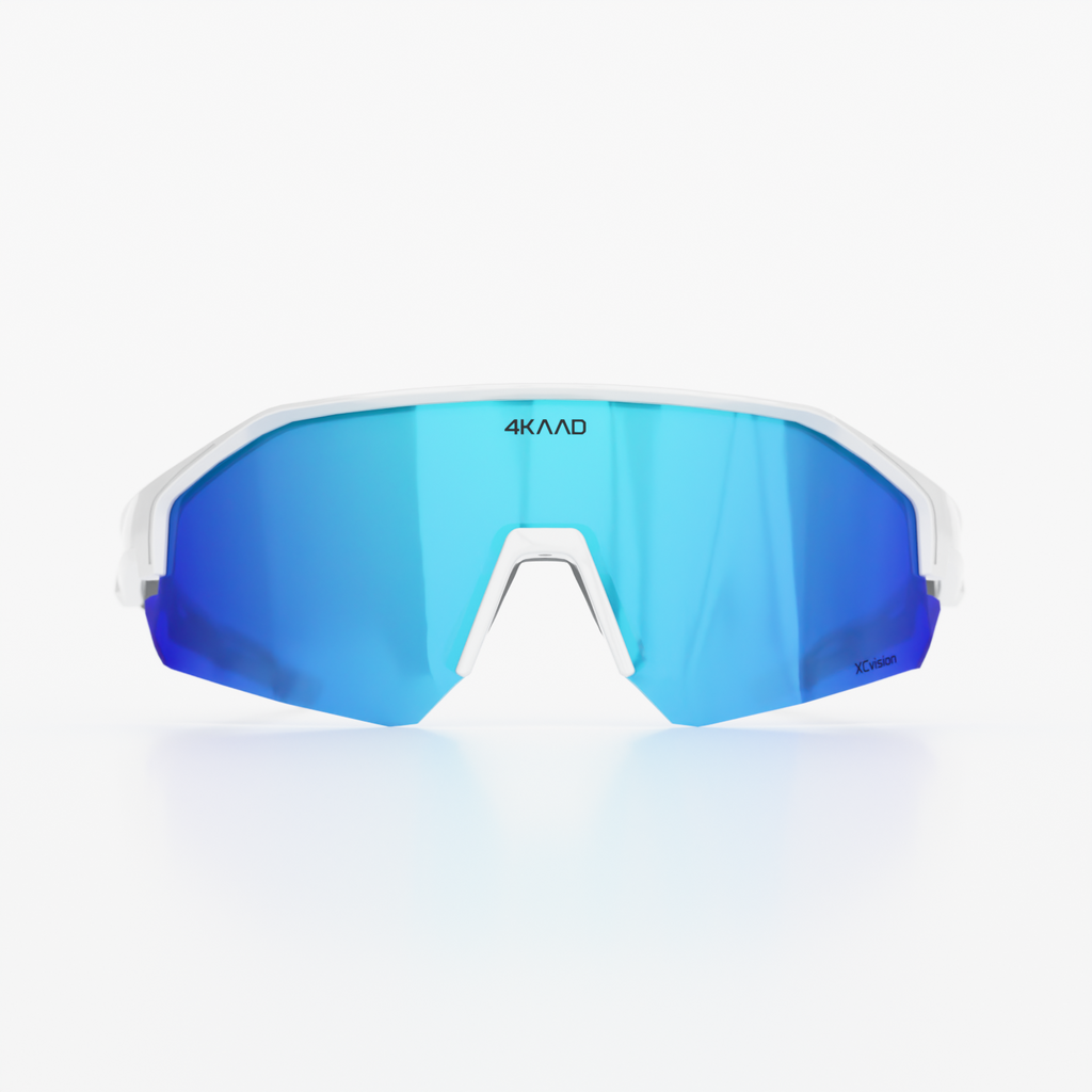 VOLARIC white grey, blue MULTI LAYER MIRROR lens - 4KAAD