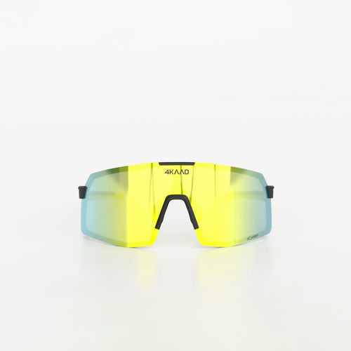 BEAT RACE Sports Glasses - black gold, with gold MULTI LAYER MIRROR lens - 4KAAD