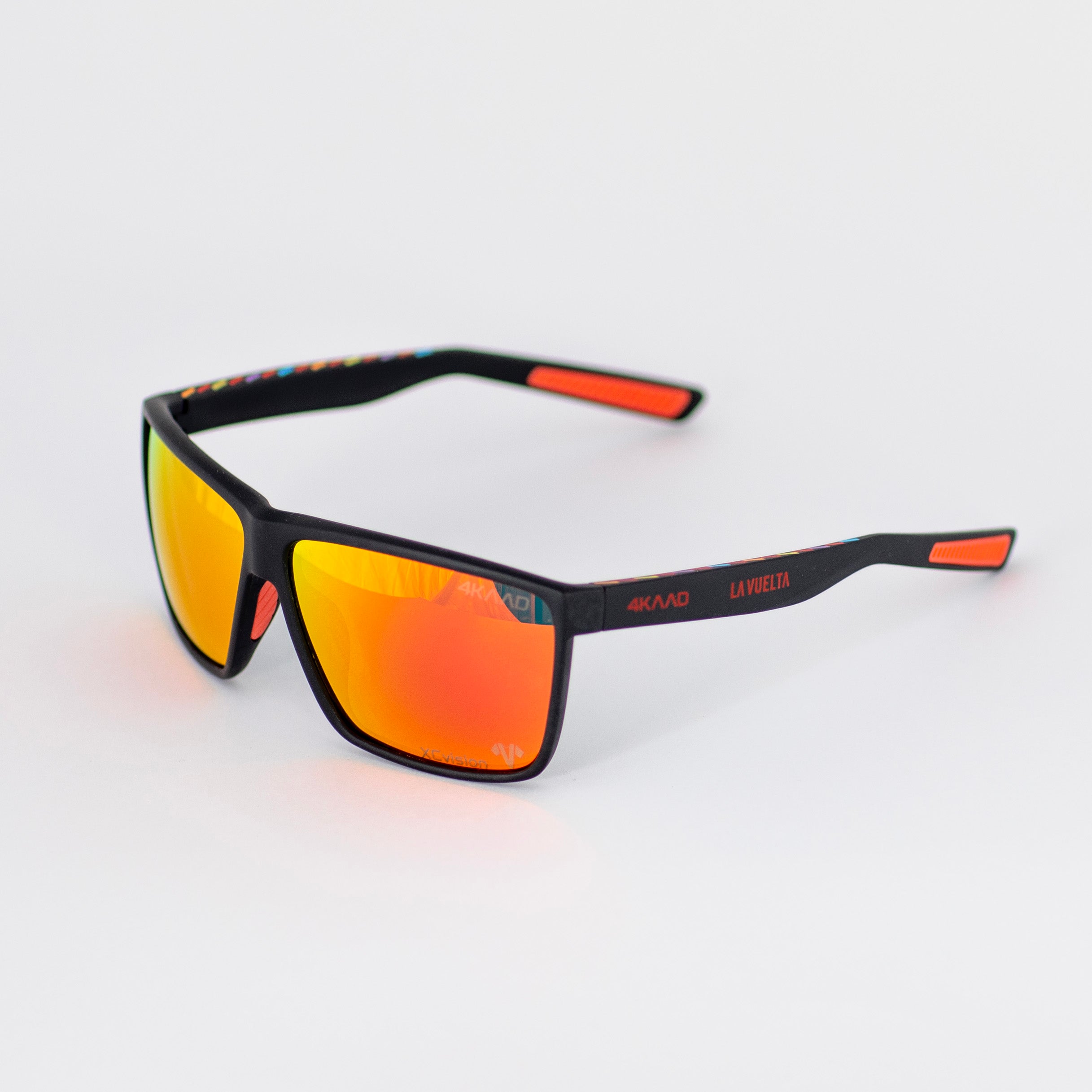 SUNSET SPORT La Vuelta black, red XCvision MULTI LAYER MIRROR lens - 4KAAD