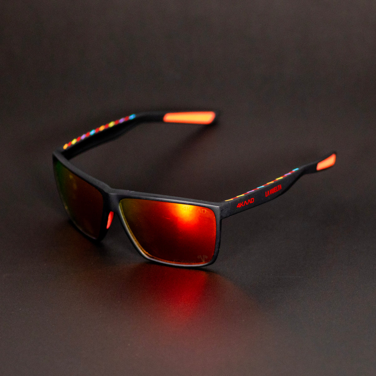 SUNSET SPORT La Vuelta black, red XCvision MULTI LAYER MIRROR lens - 4KAAD